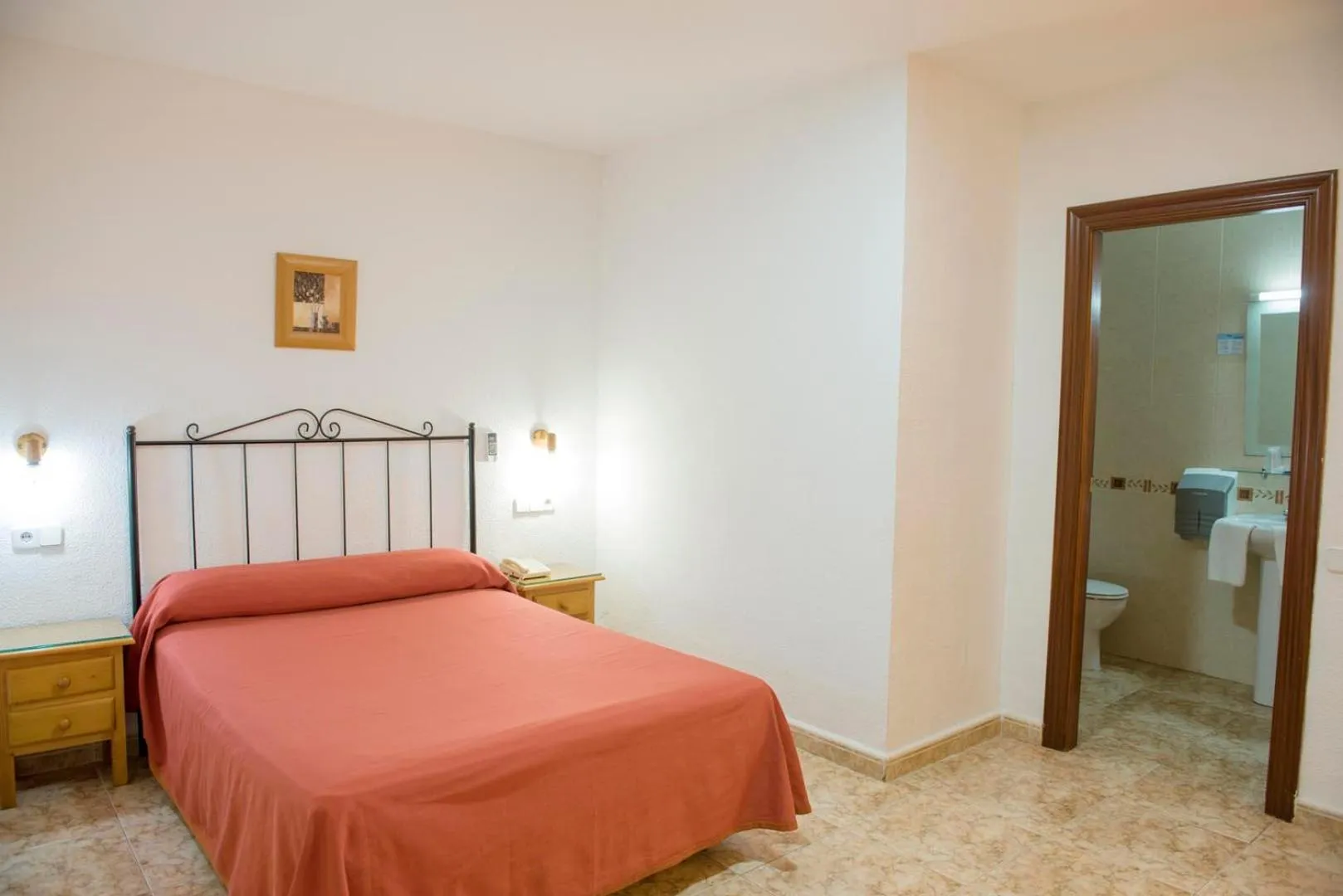 Bed in Hotel Sierra Mar