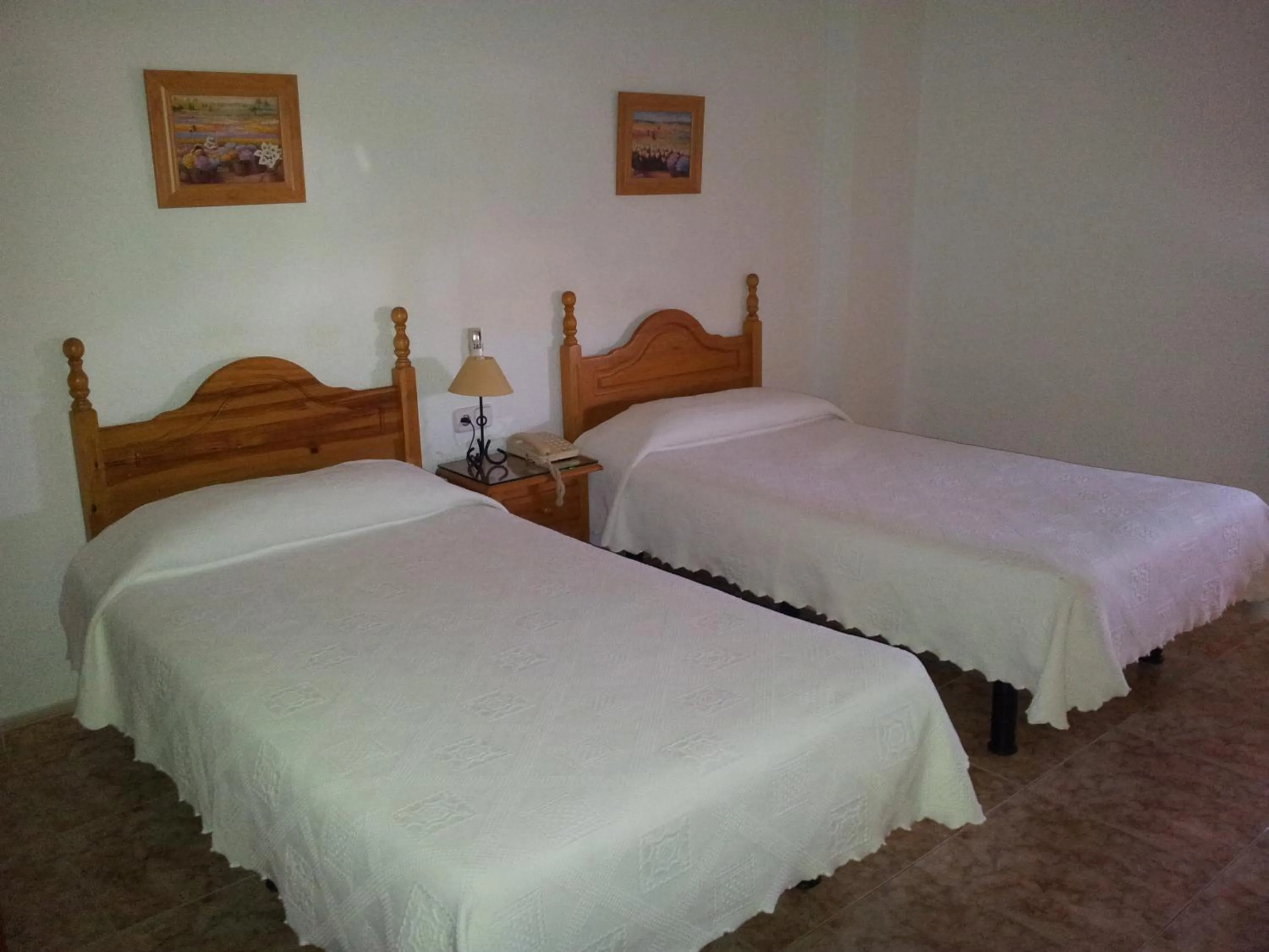 Bed in Hotel Sierra Mar