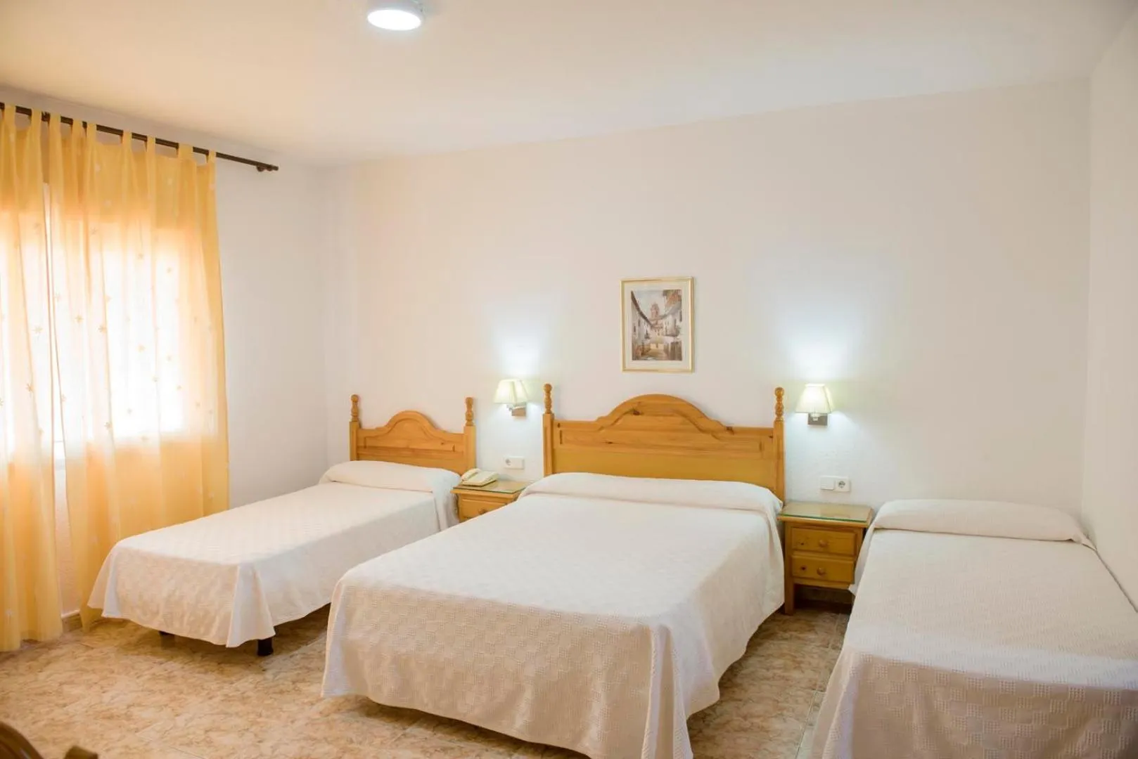 Bed in Hotel Sierra Mar