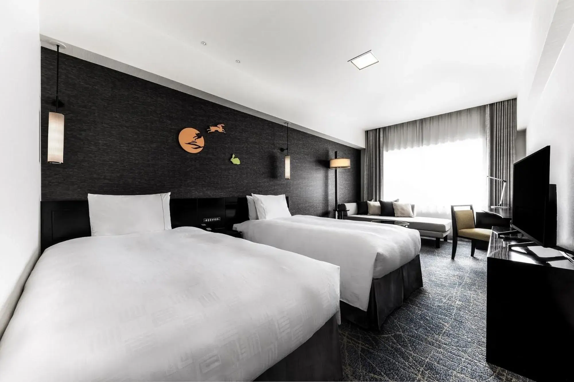 Corner Deluxe Twin Room( 2 Single beds) in The Royal Park Hotel Kyoto Sanjo Corner Deluxe Twin Room( 2 Single beds) in The Royal Park Hotel Kyoto Sanjo