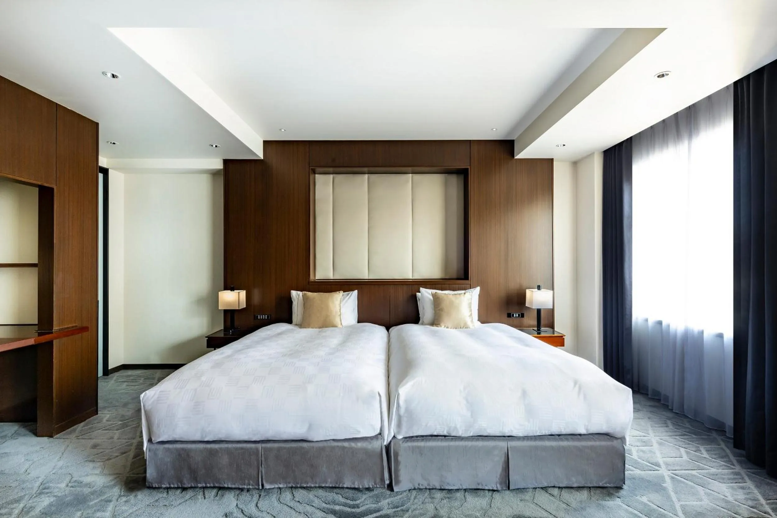 Bed in The Royal Park Hotel Kyoto Sanjo