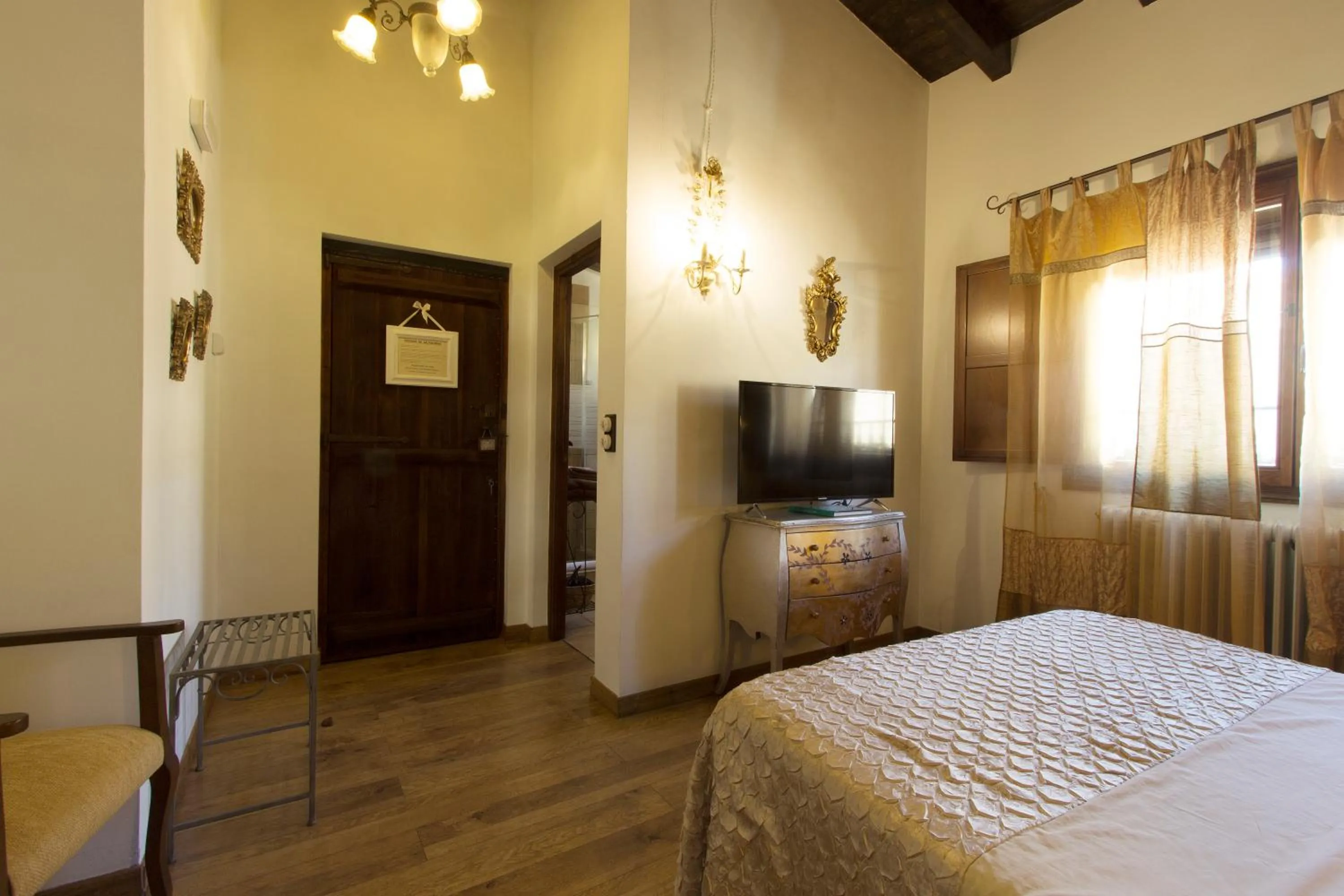 Bed in Hotel Boutique Posada de Sajazarra