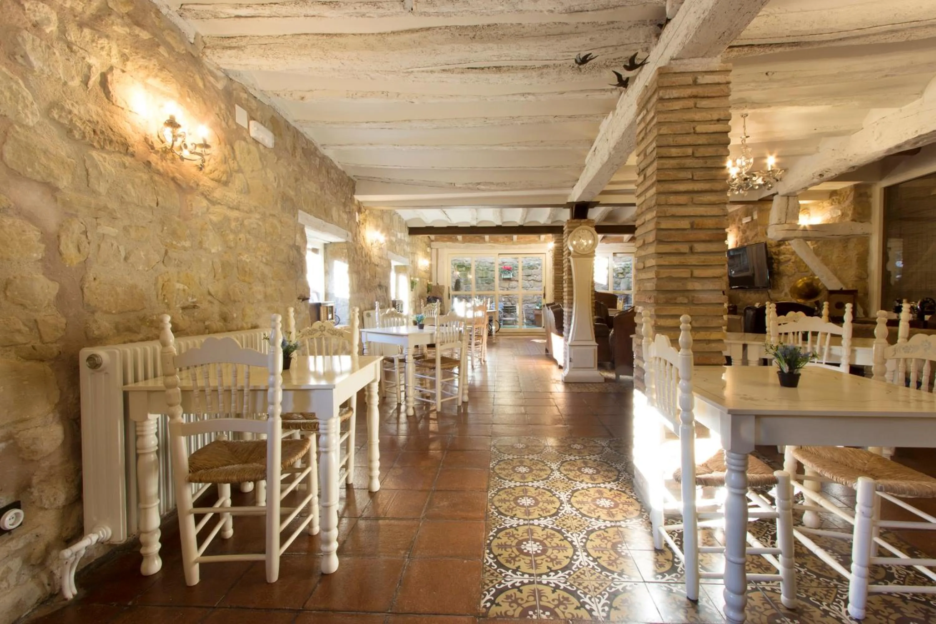 Dining area in Hotel Boutique Posada de Sajazarra
