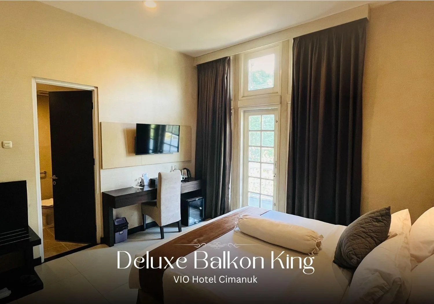 Bed in Vio Hotel Cimanuk Bandung