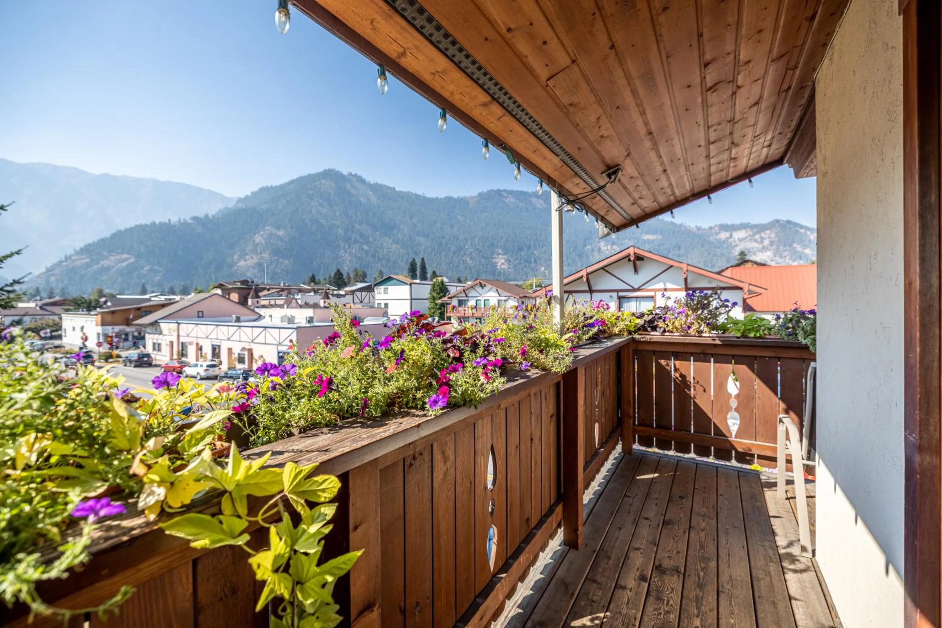 Balcony/Terrace in Landhaus Erika