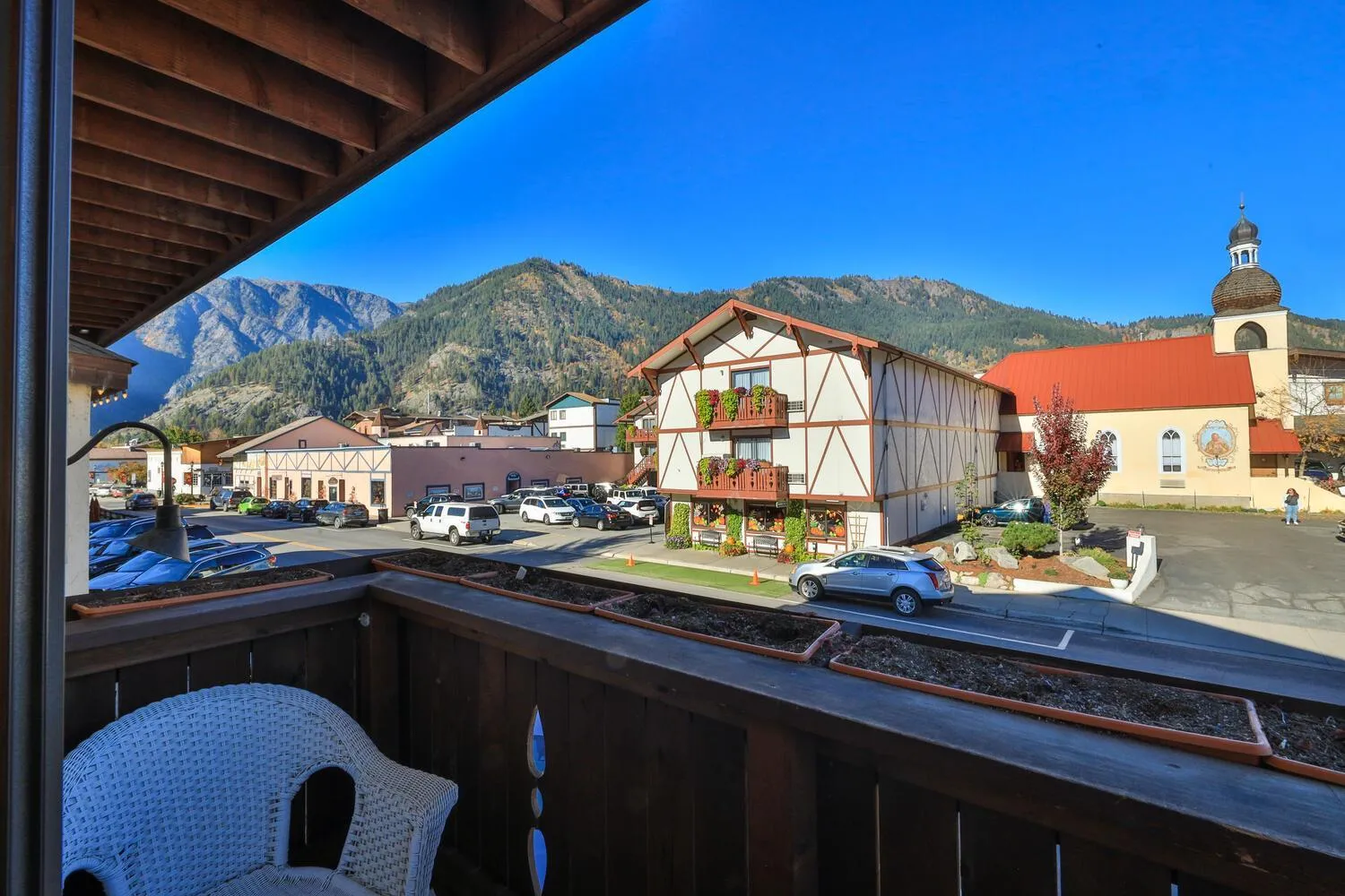 Balcony/Terrace in Landhaus Erika