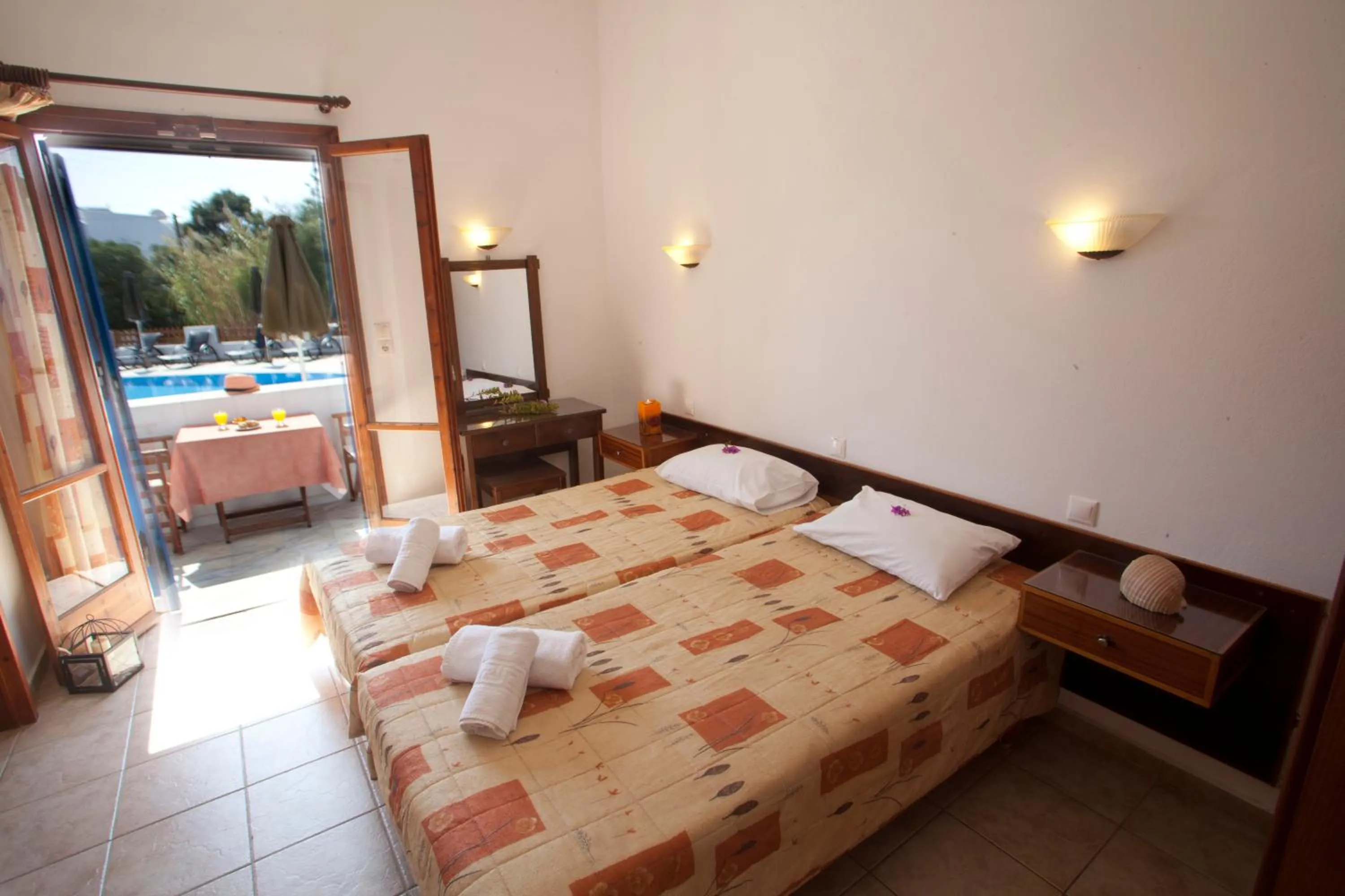 Photo of the whole room, Bed in Anna Studios