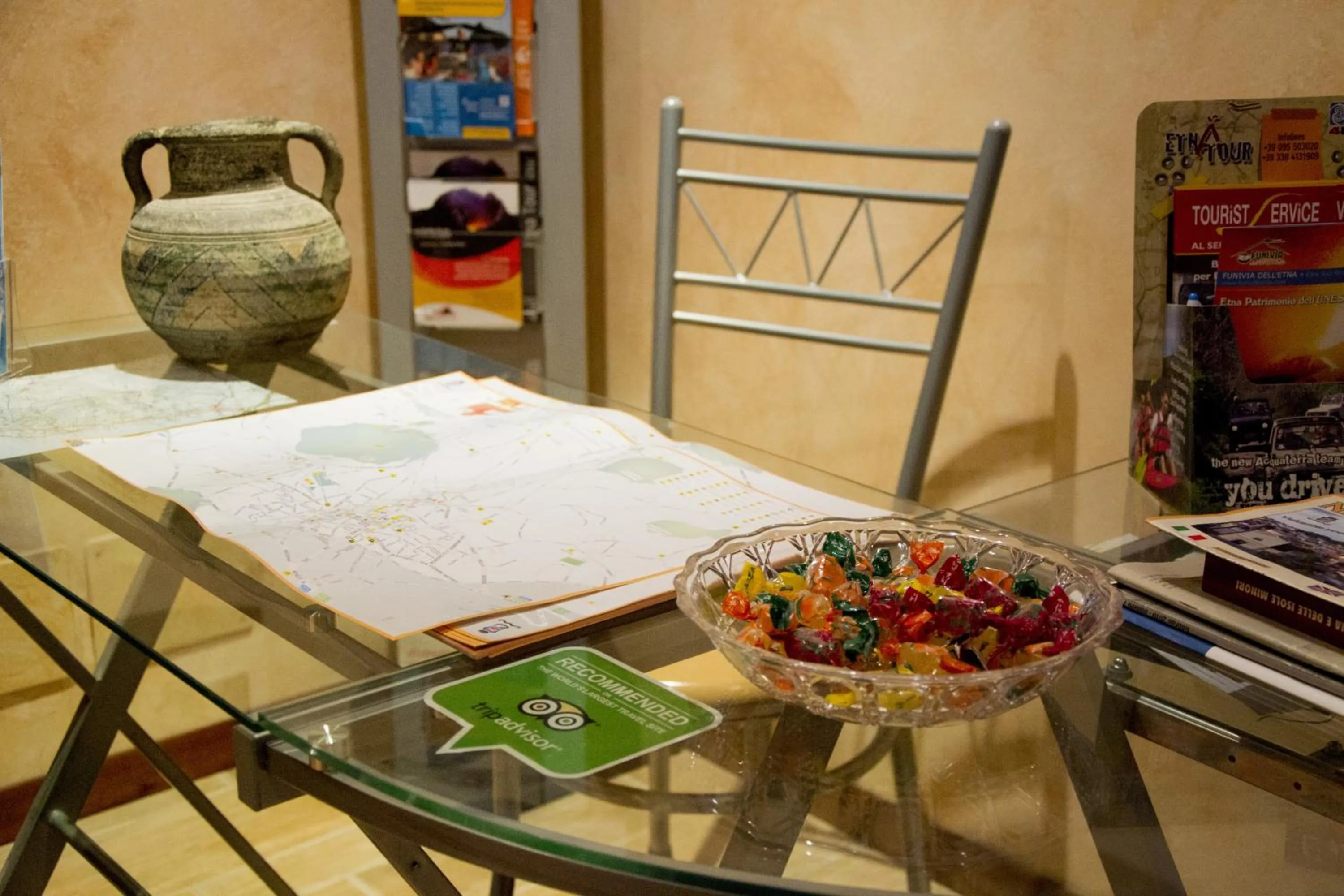 Lobby or reception in B&B Notti E Dintorni