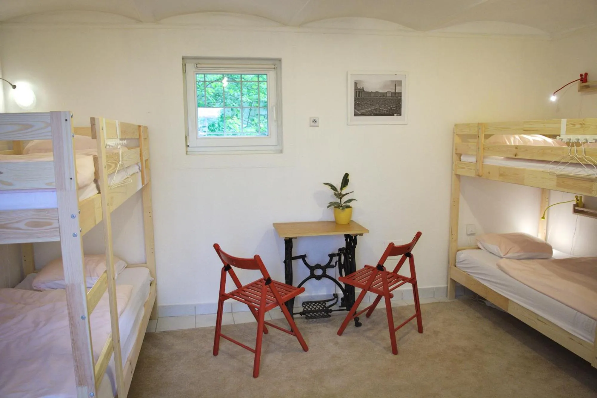 Decorative detail, Bed in GRAN hostel