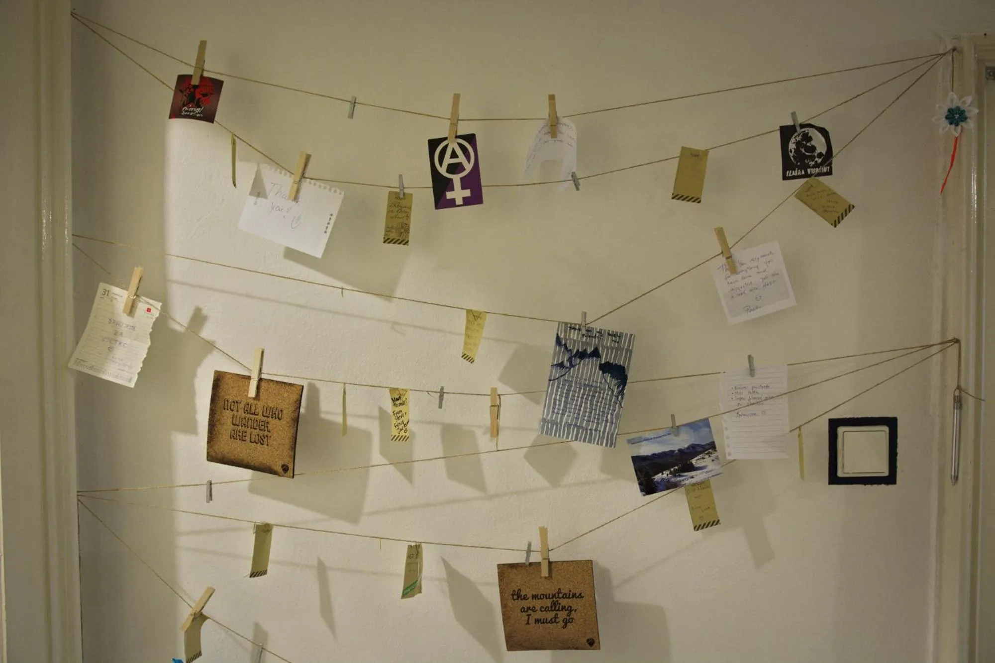 Decorative detail in GRAN hostel