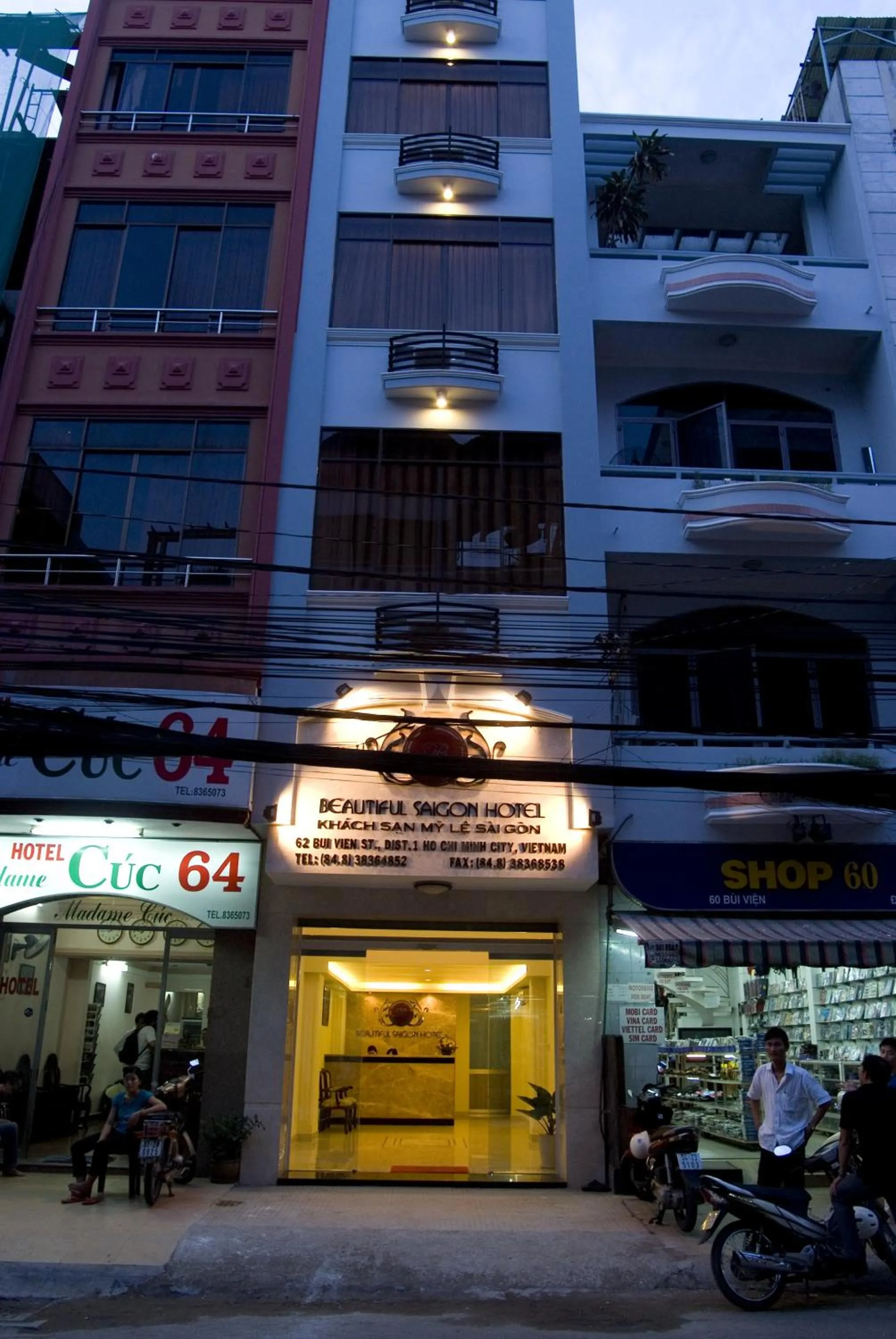 Property building in Valentine Luxury hotel - 31 Bui Vien Street