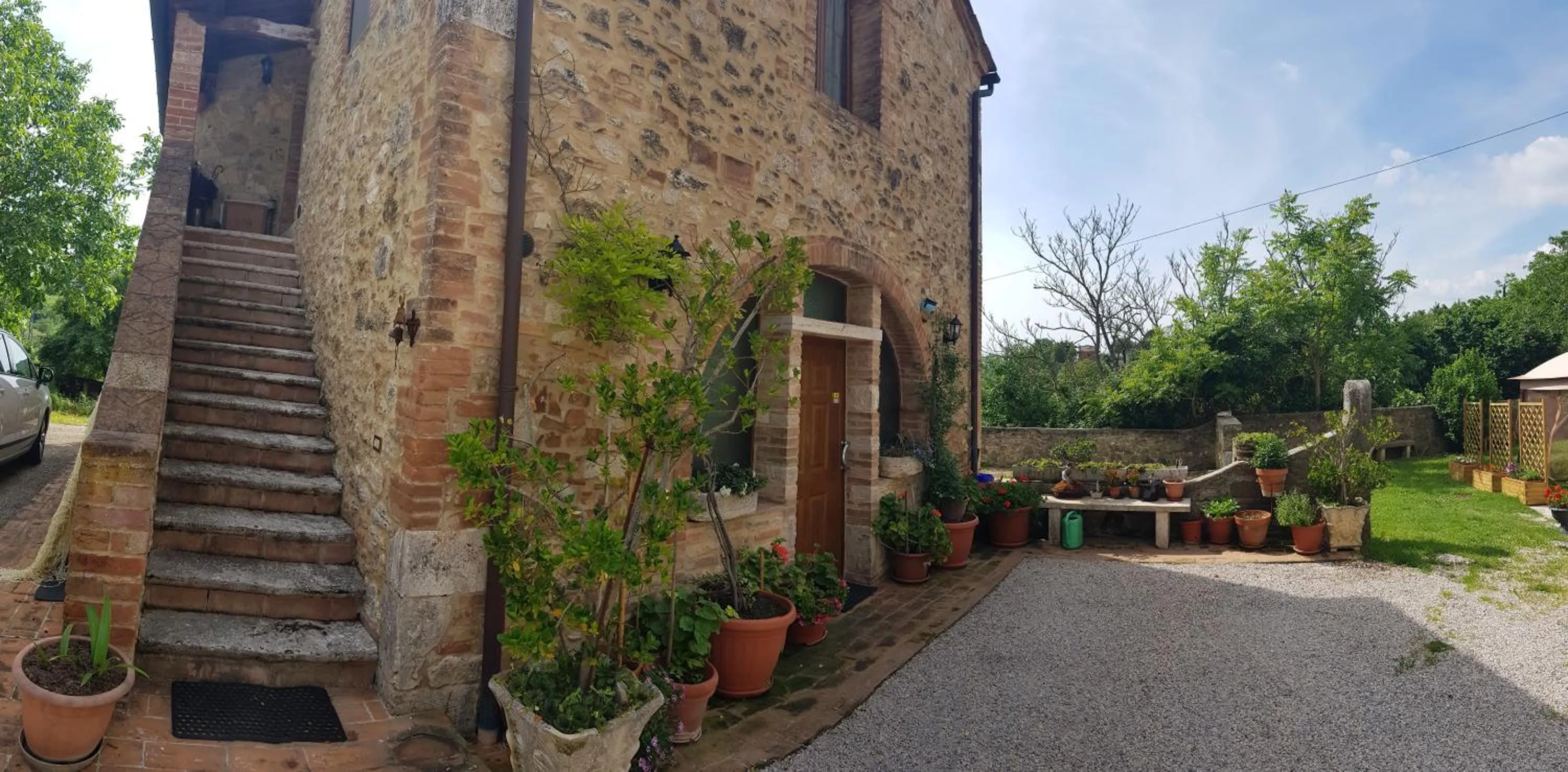 Property building in San Paterno B&B