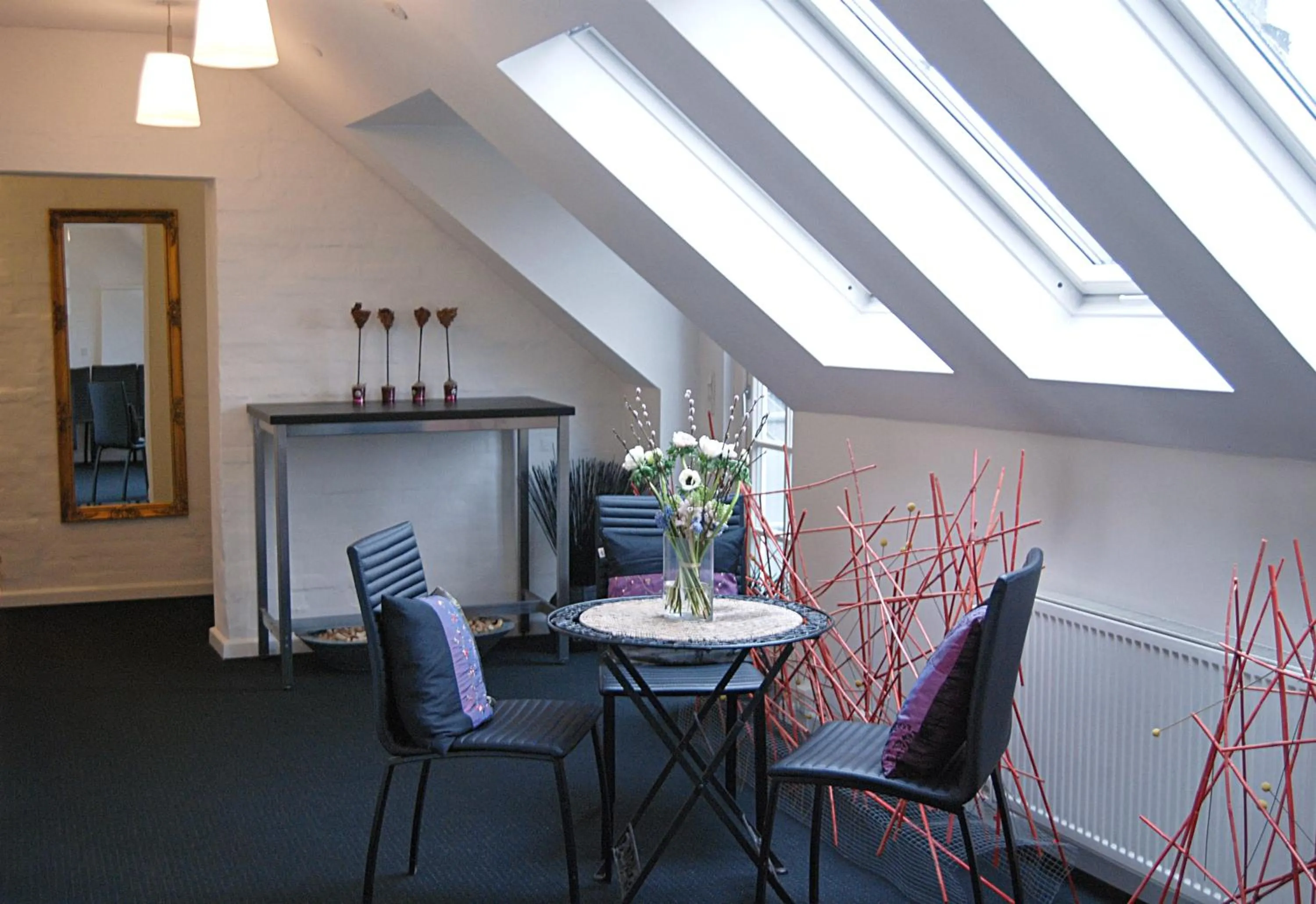 Lobby or reception in Nørre Vissing Kro