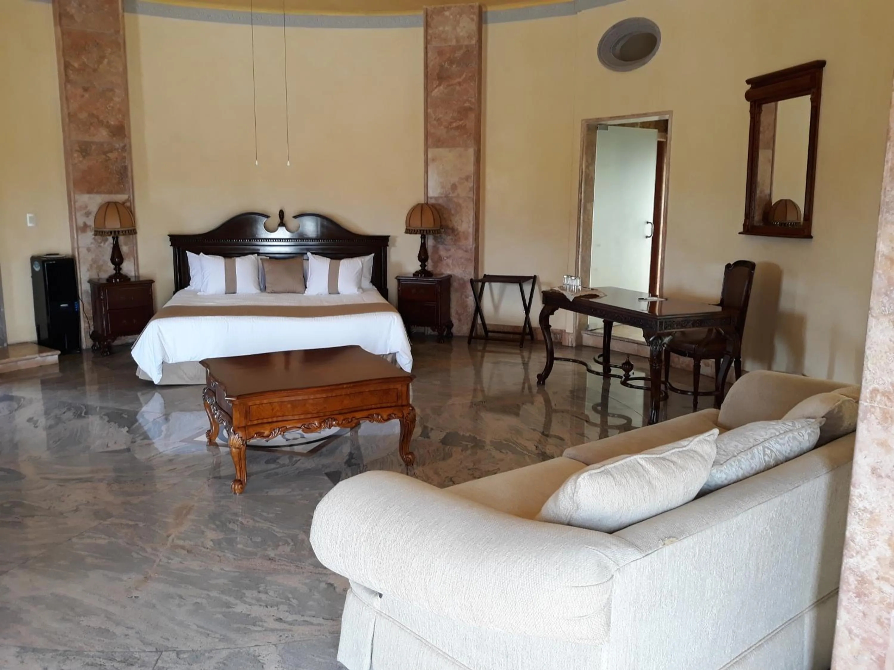 Bed in The Lorian Club