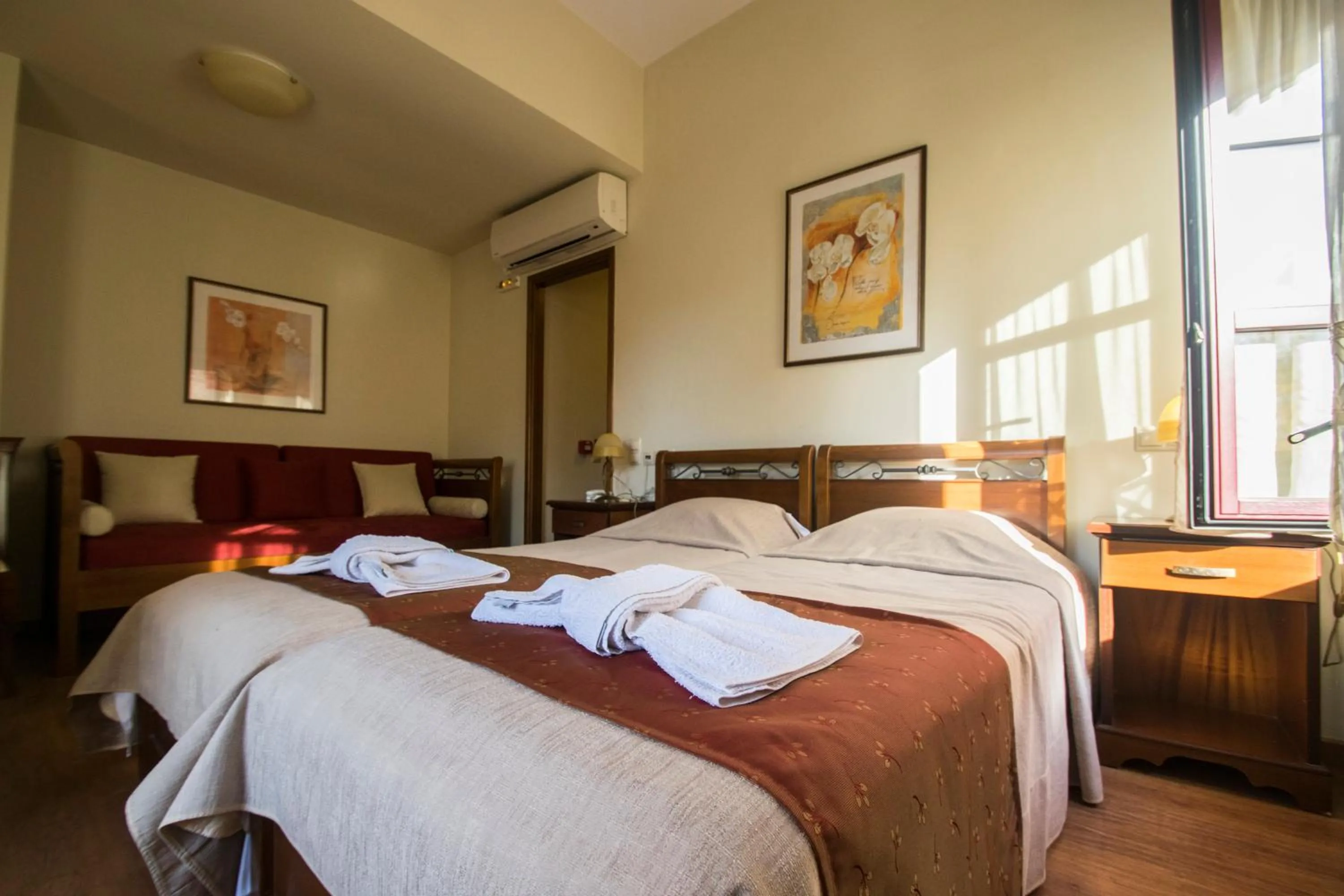 Bedroom, Bed in Archontiko Riziko