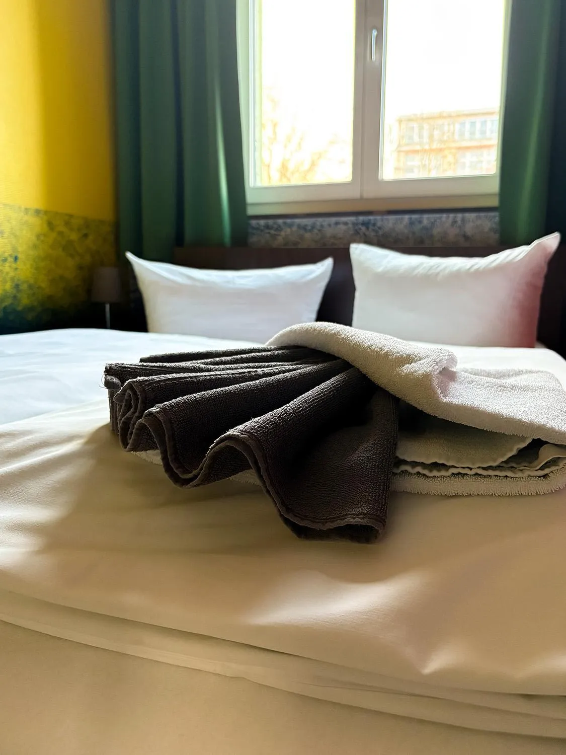 Photo of the whole room, Bed in HOLI City Apart Hotel Berlin