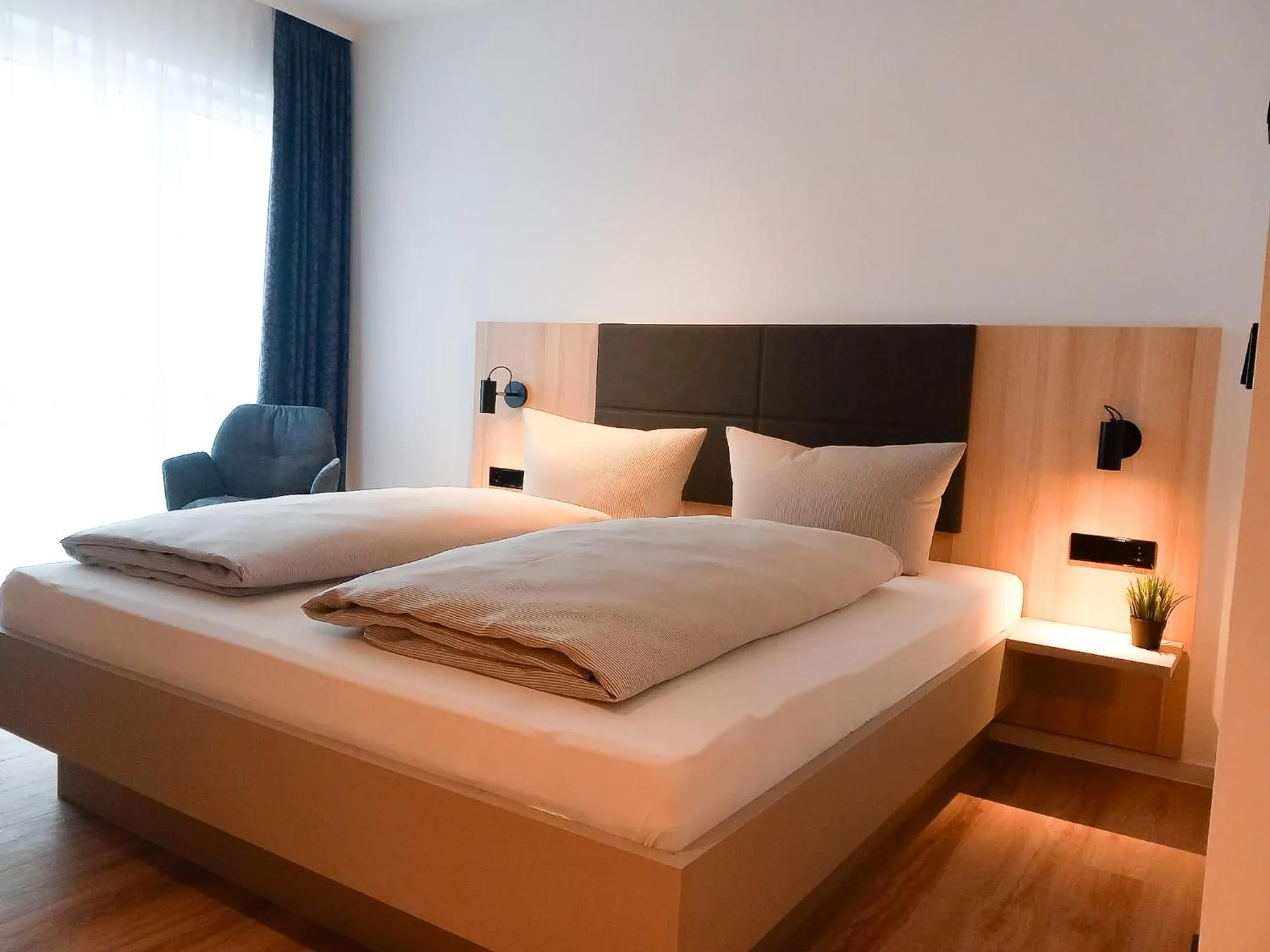 Bed in HOLI City Apart Hotel Berlin