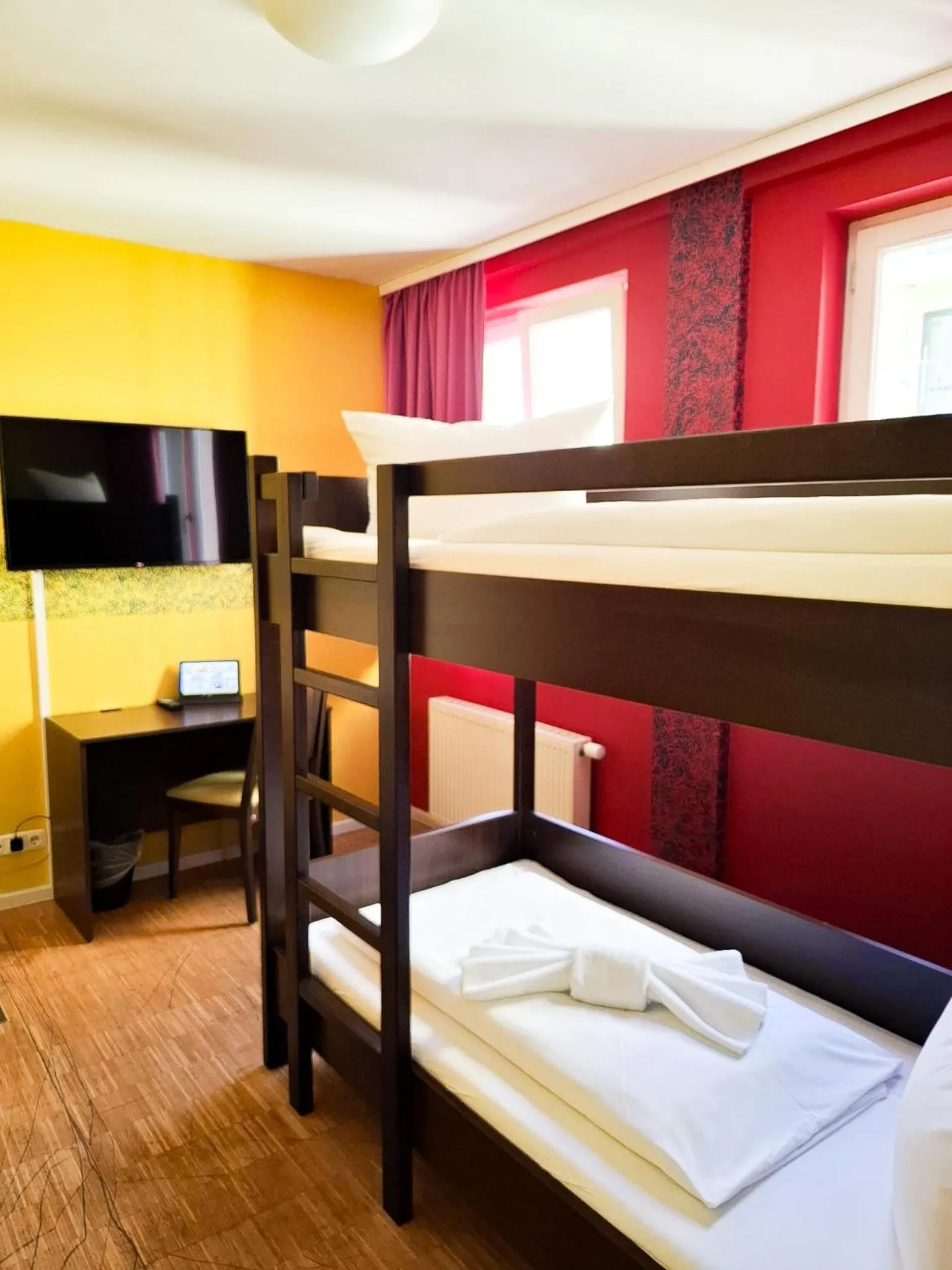 Photo of the whole room, Bed in HOLI City Apart Hotel Berlin