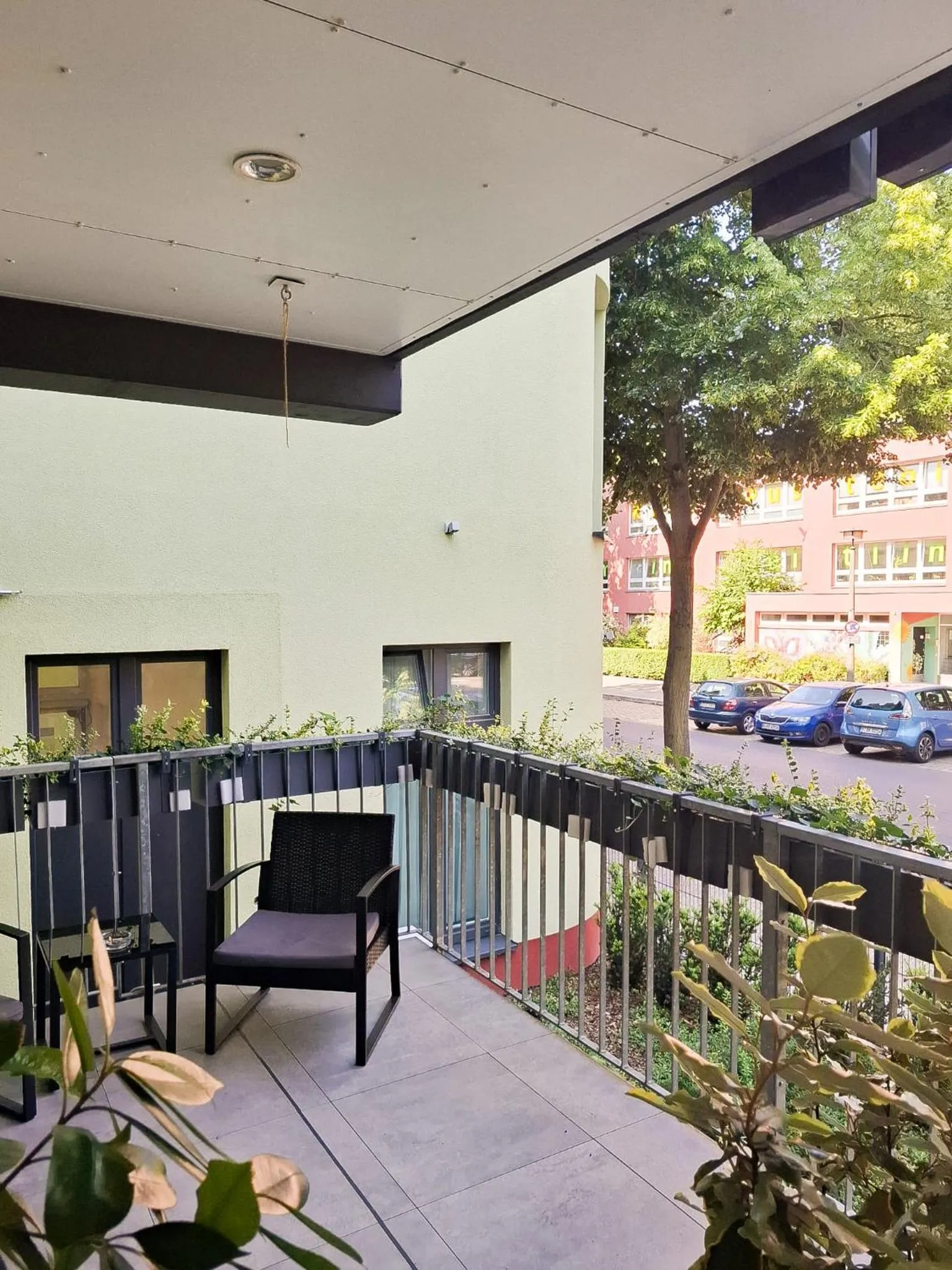 Balcony/Terrace in HOLI City Apart Hotel Berlin