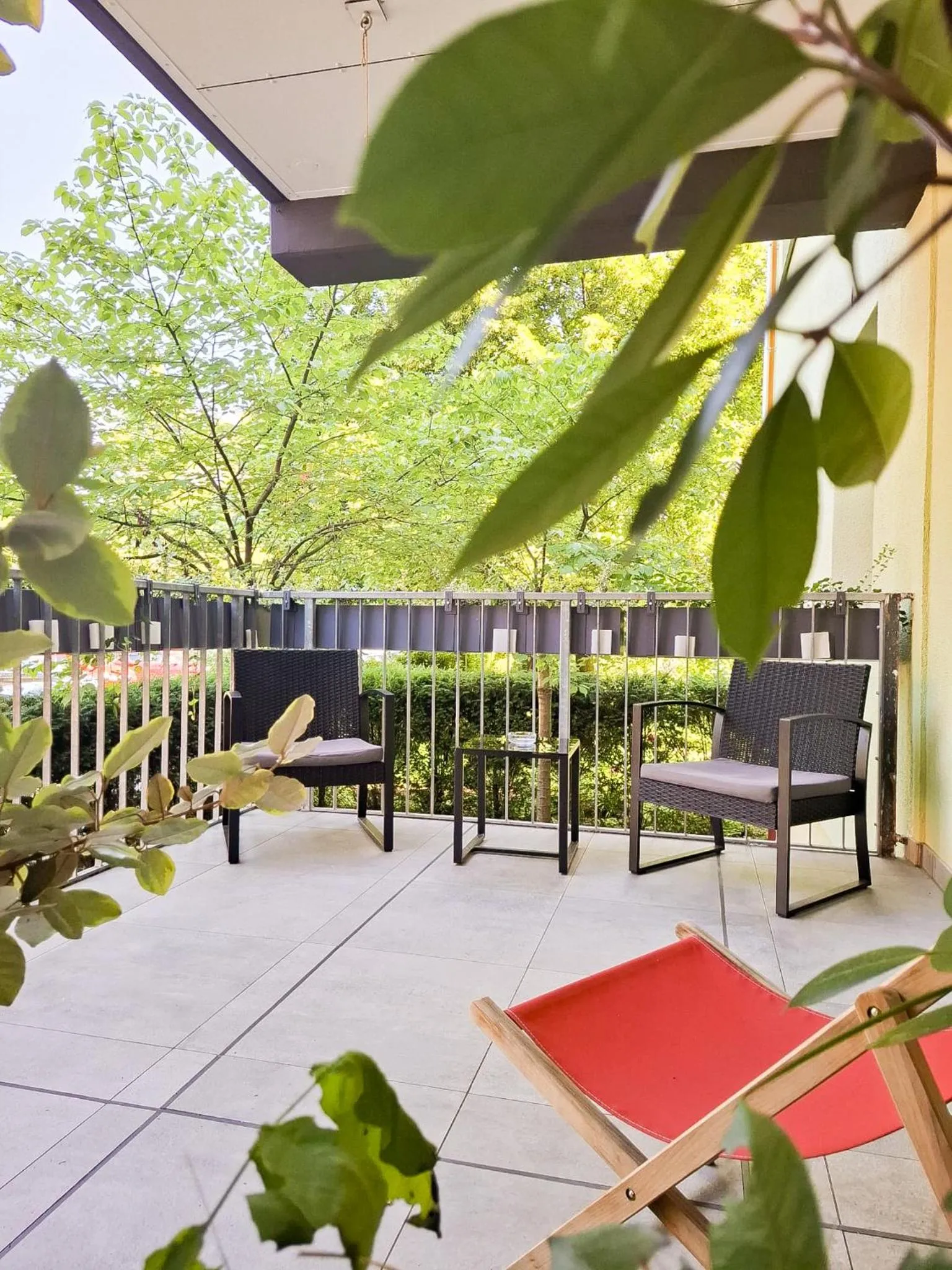 Balcony/Terrace in HOLI City Apart Hotel Berlin