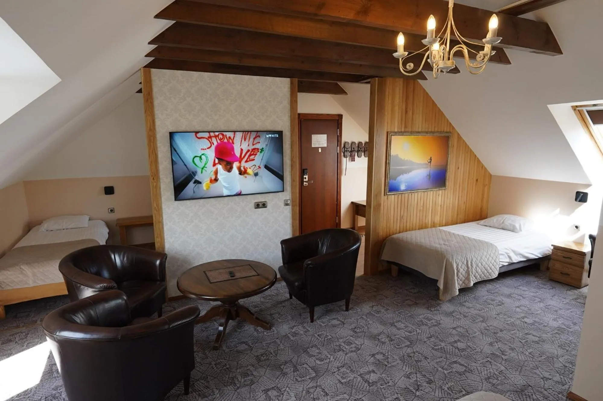 Bed in Ränduri Guesthouse