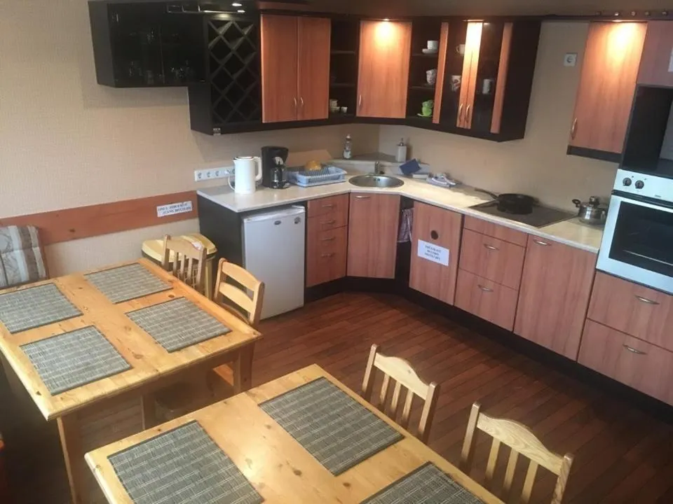 Kitchen or kitchenette in Terve Hostel