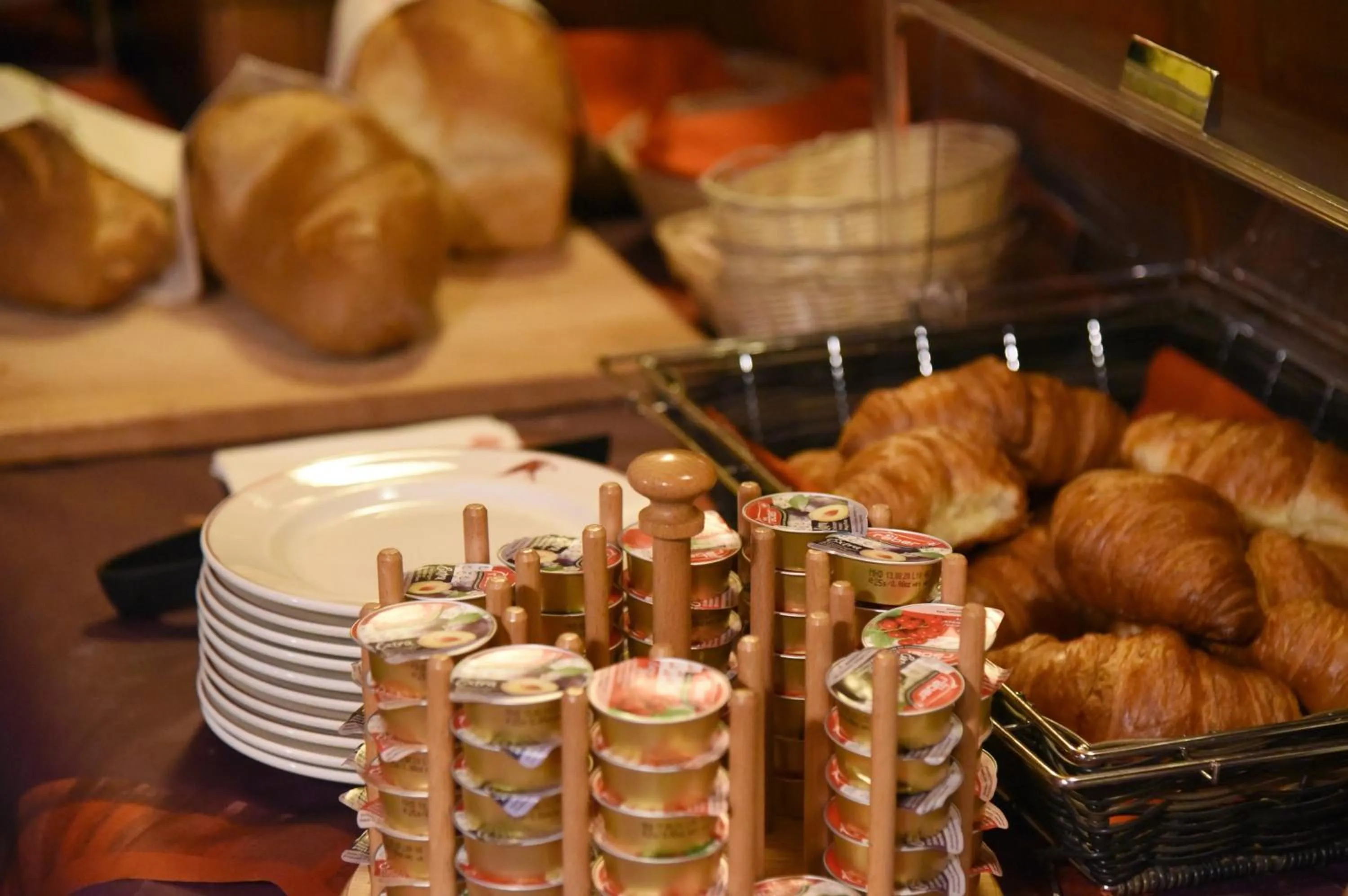 Food and drinks in Hôtel de l'Aigle