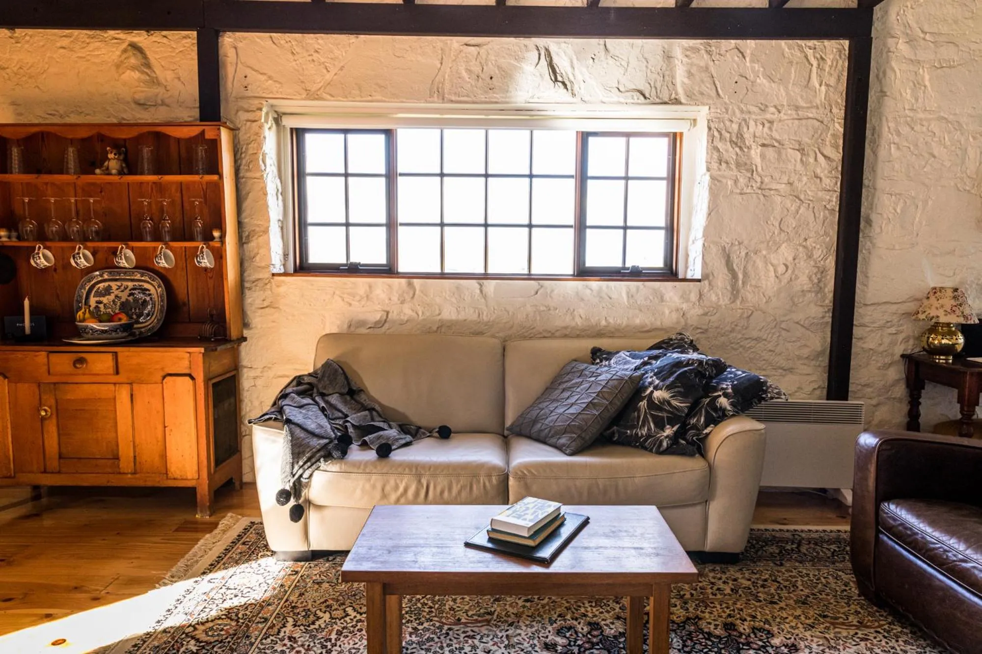 Living room in Daisy Bank Cottages
