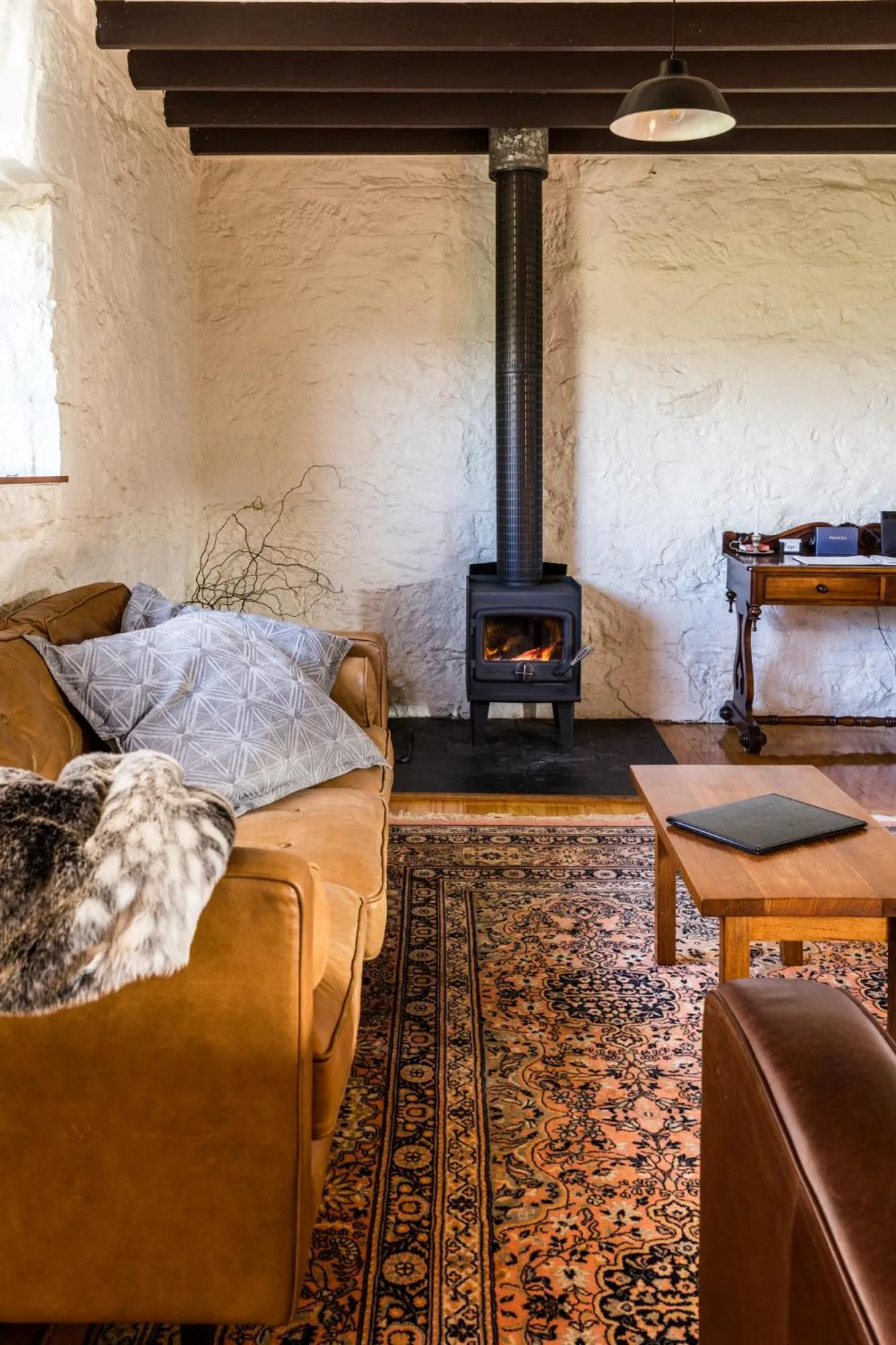 Living room in Daisy Bank Cottages