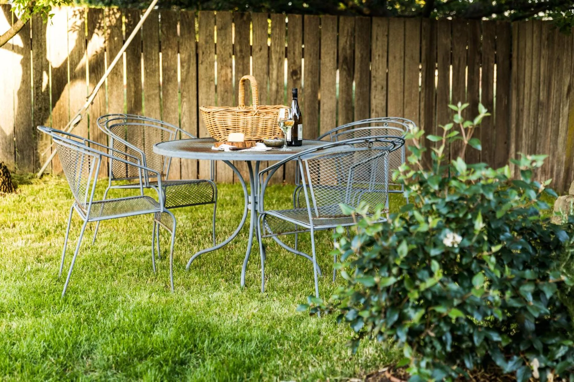 Patio in Daisy Bank Cottages