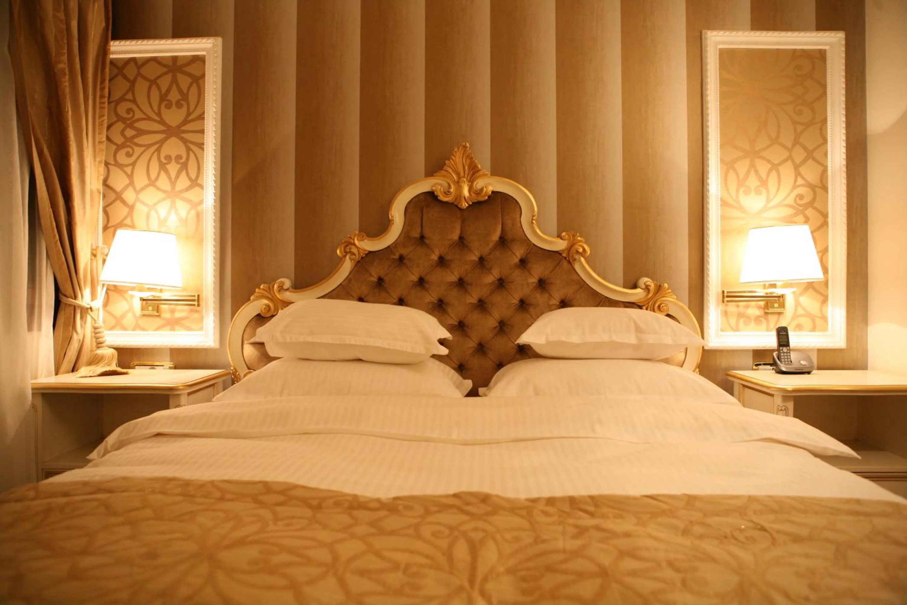 Bed in Hotel Villa Viktorija