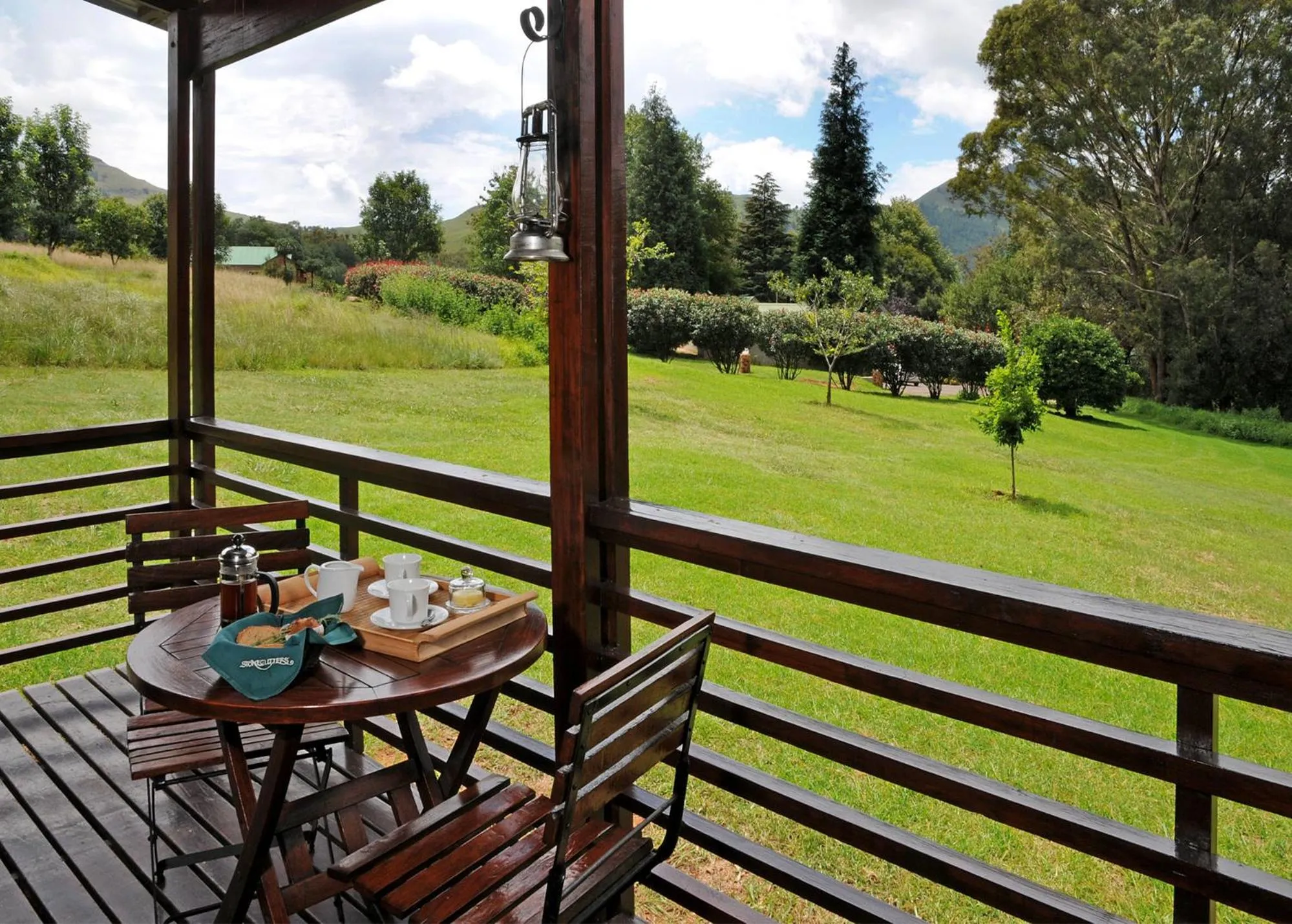 BBQ facilities in Stonecutters Lodge