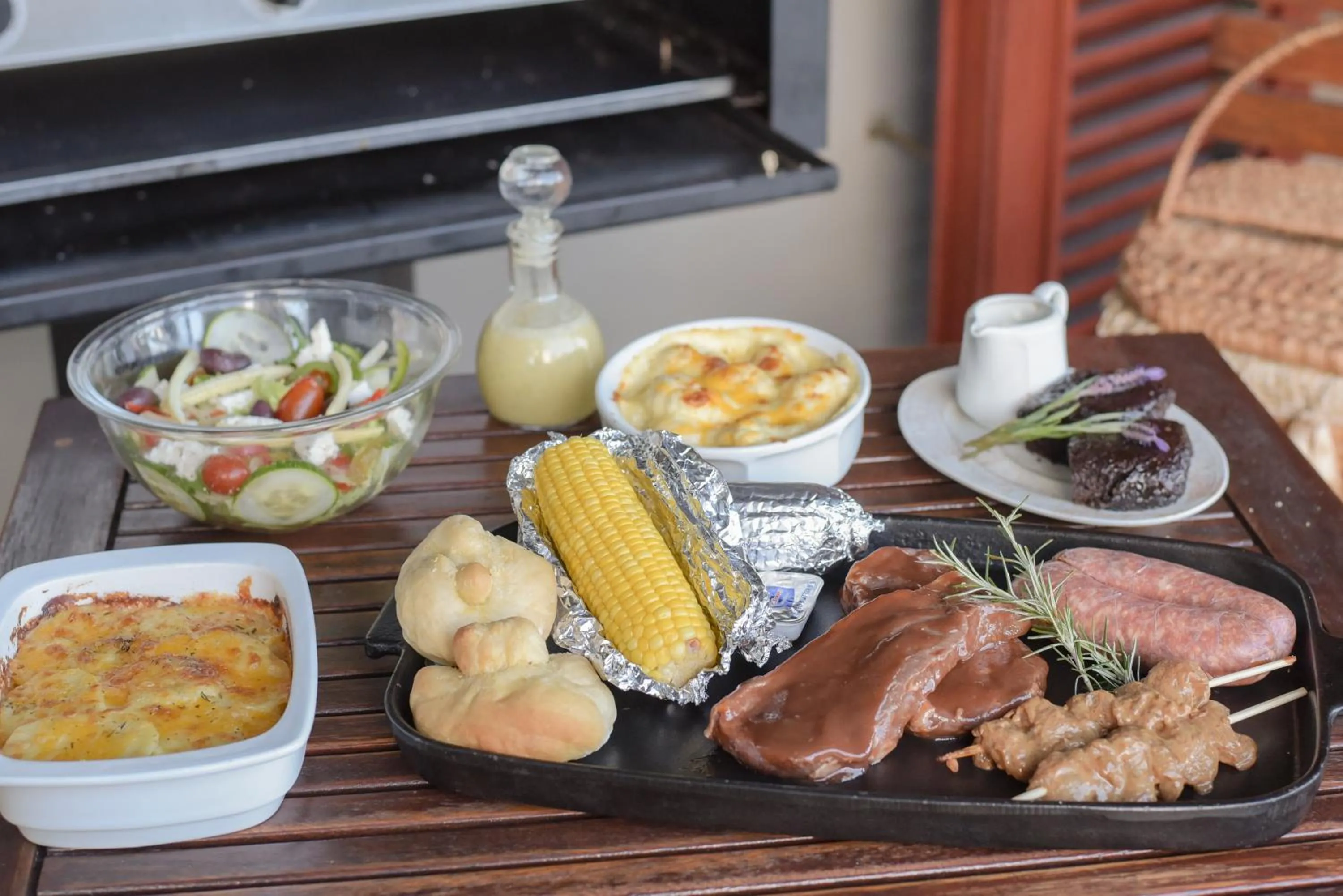 Food close-up in Stonecutters Lodge