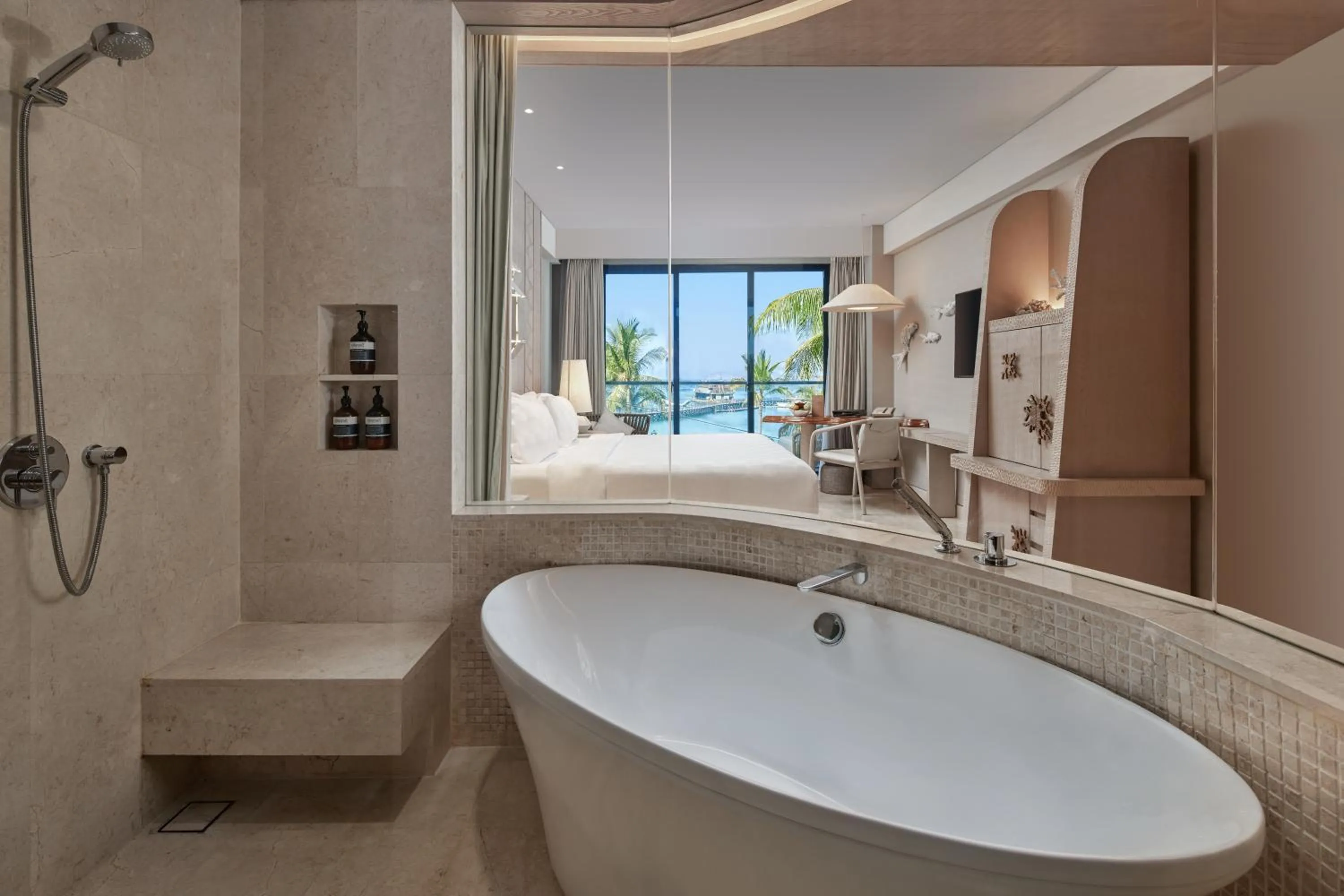 Bathroom in AYANA Komodo Waecicu Beach