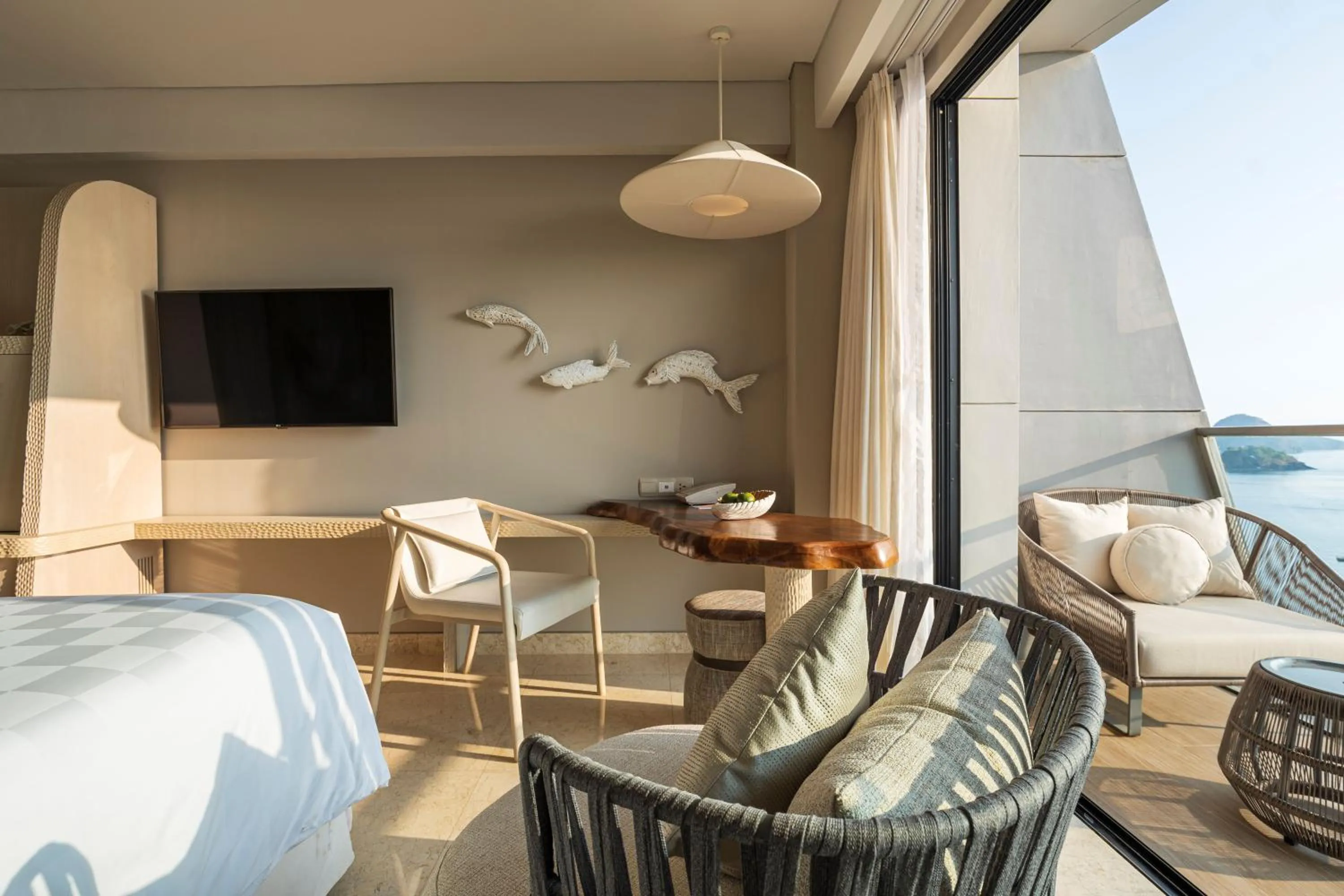 Living room, Bed in AYANA Komodo Waecicu Beach