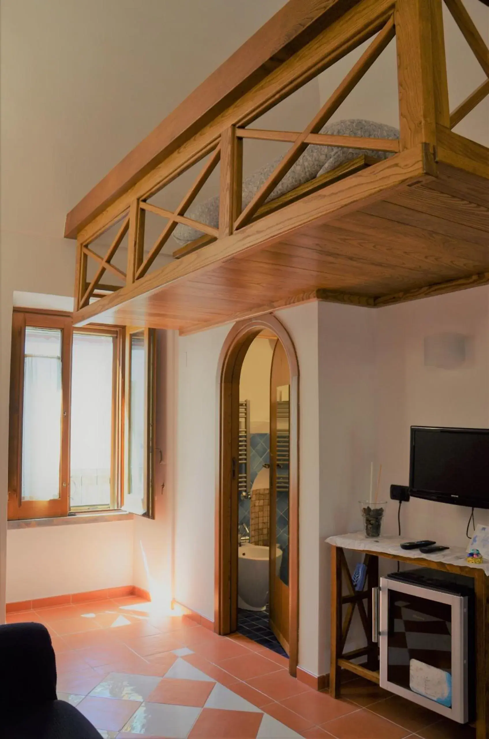 Double Room with Courtyard View - single occupancy in L'Antico Episcopio Double Room with Courtyard View - single occupancy in L'Antico Episcopio