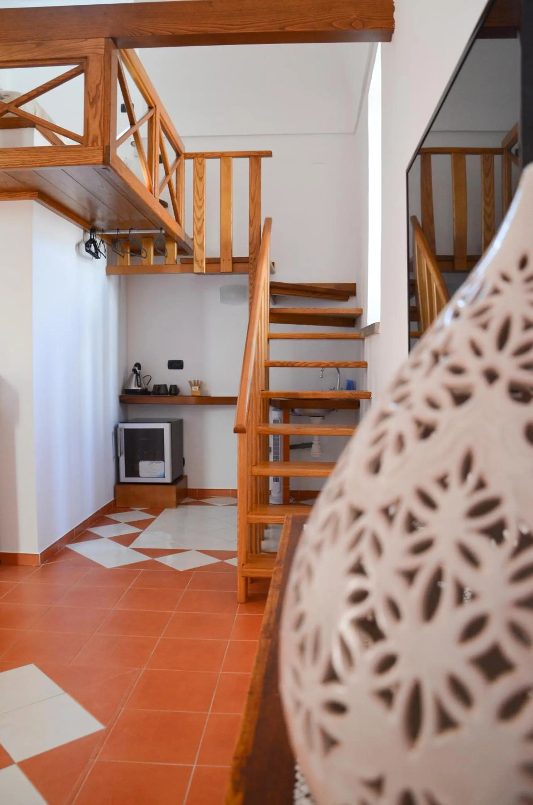 Bedroom in L'Antico Episcopio