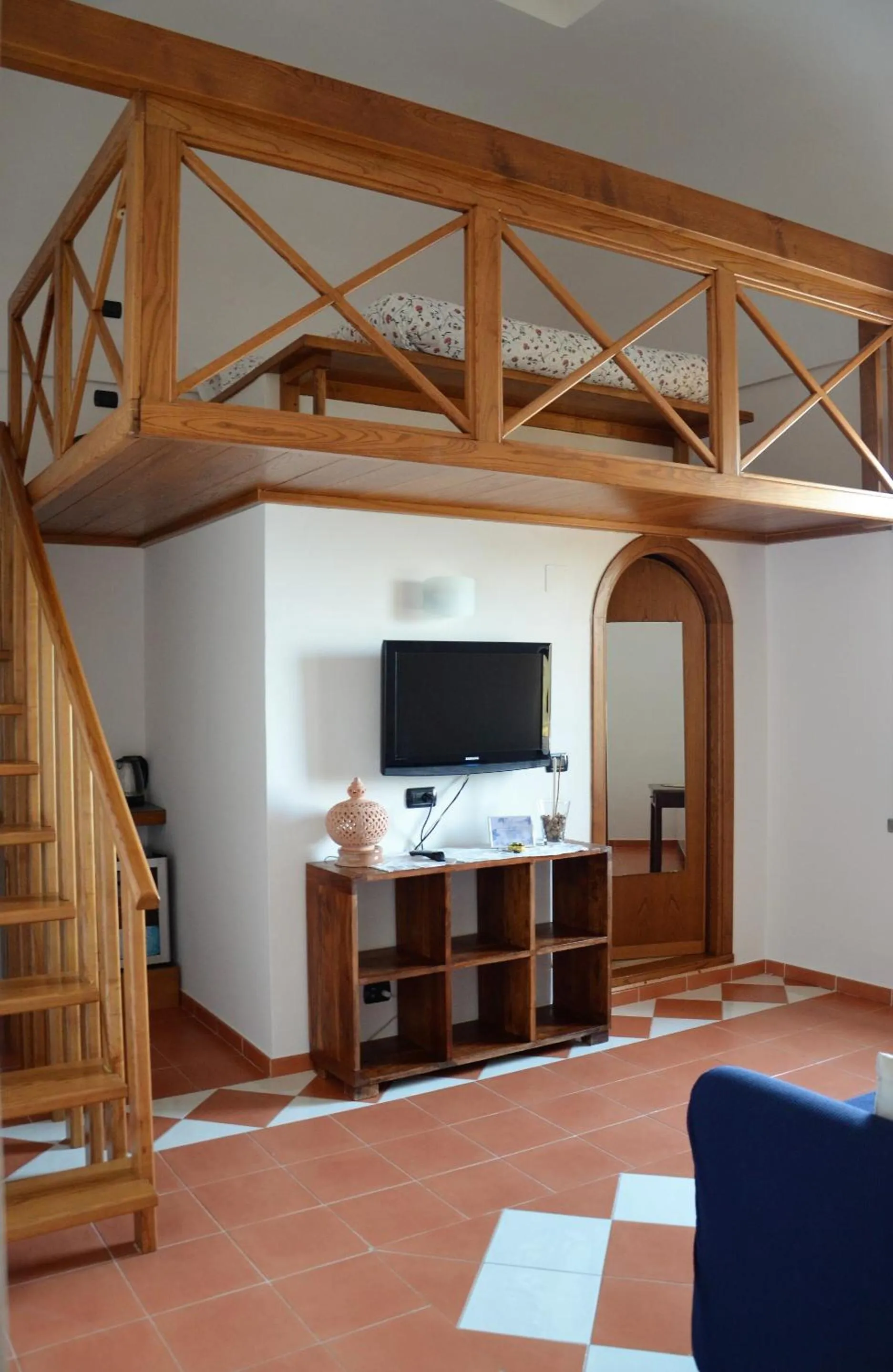 Bedroom in L'Antico Episcopio