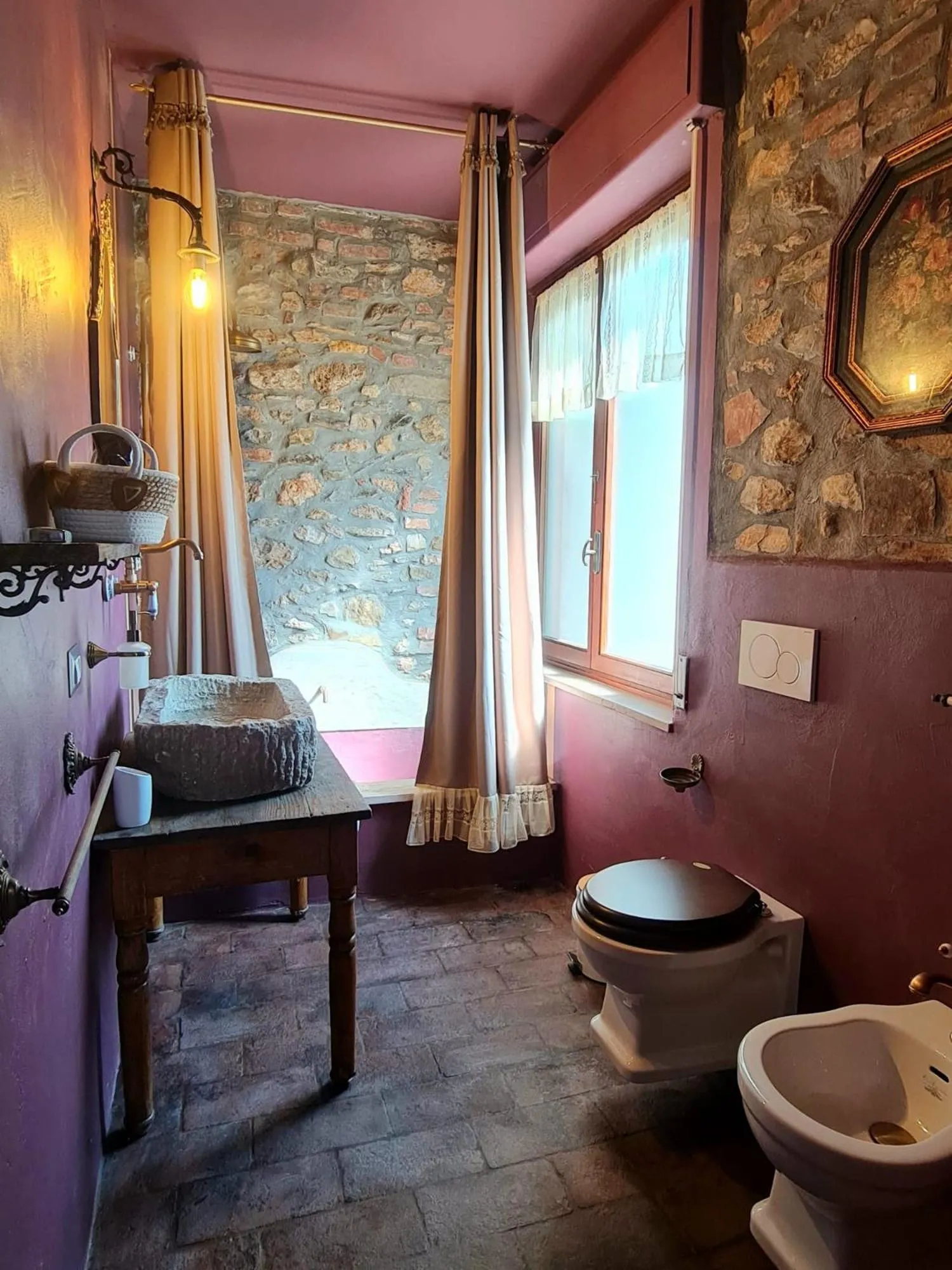Bathroom in Il Pievano B&B