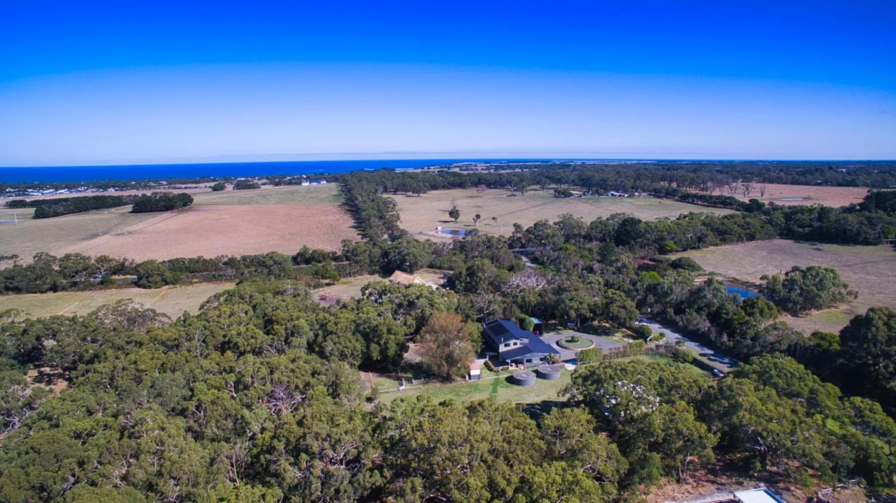 Bird's eye view in Elk Estate Luxury Holiday Home