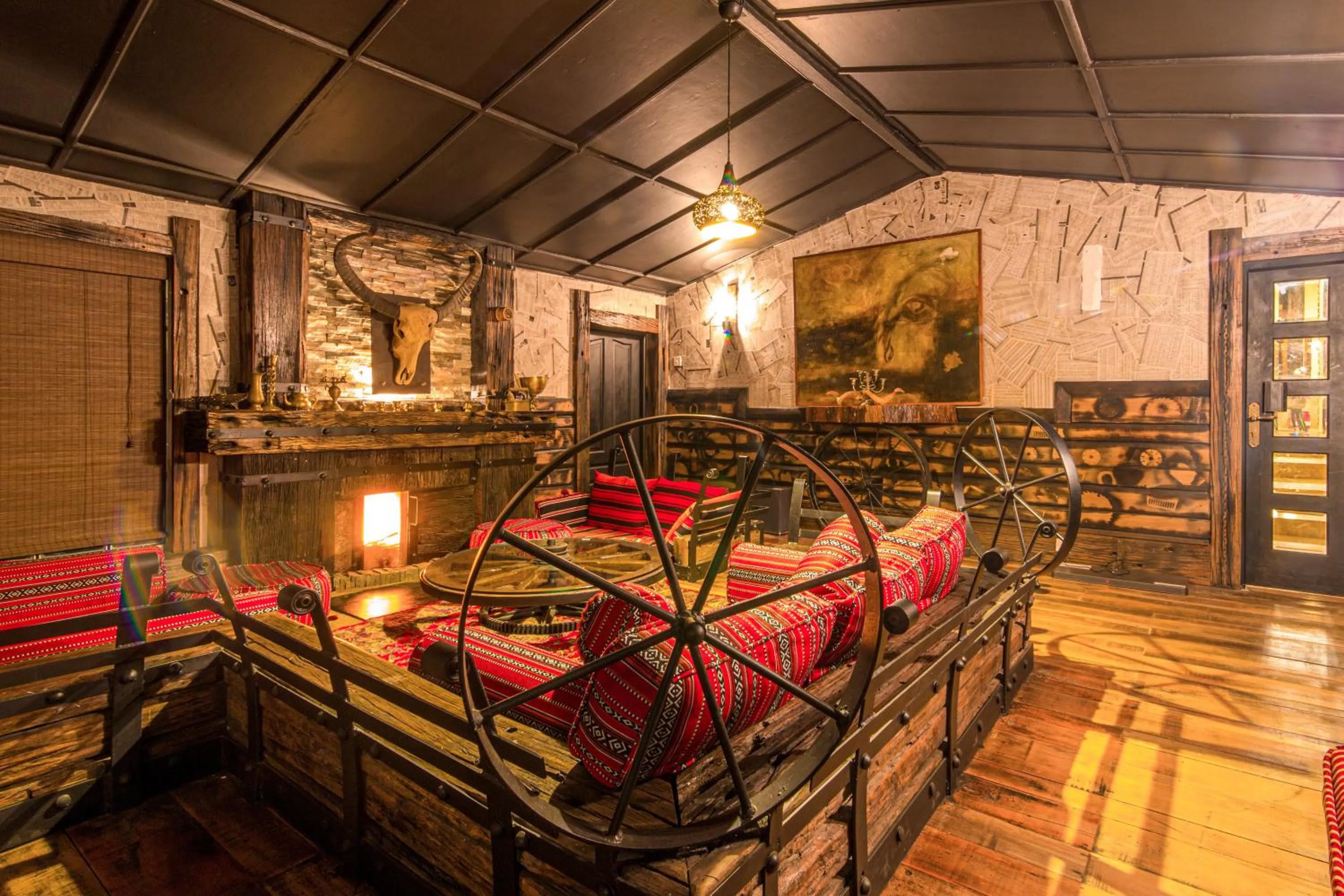 Living room in The Forest and Lake by Schofieldshire