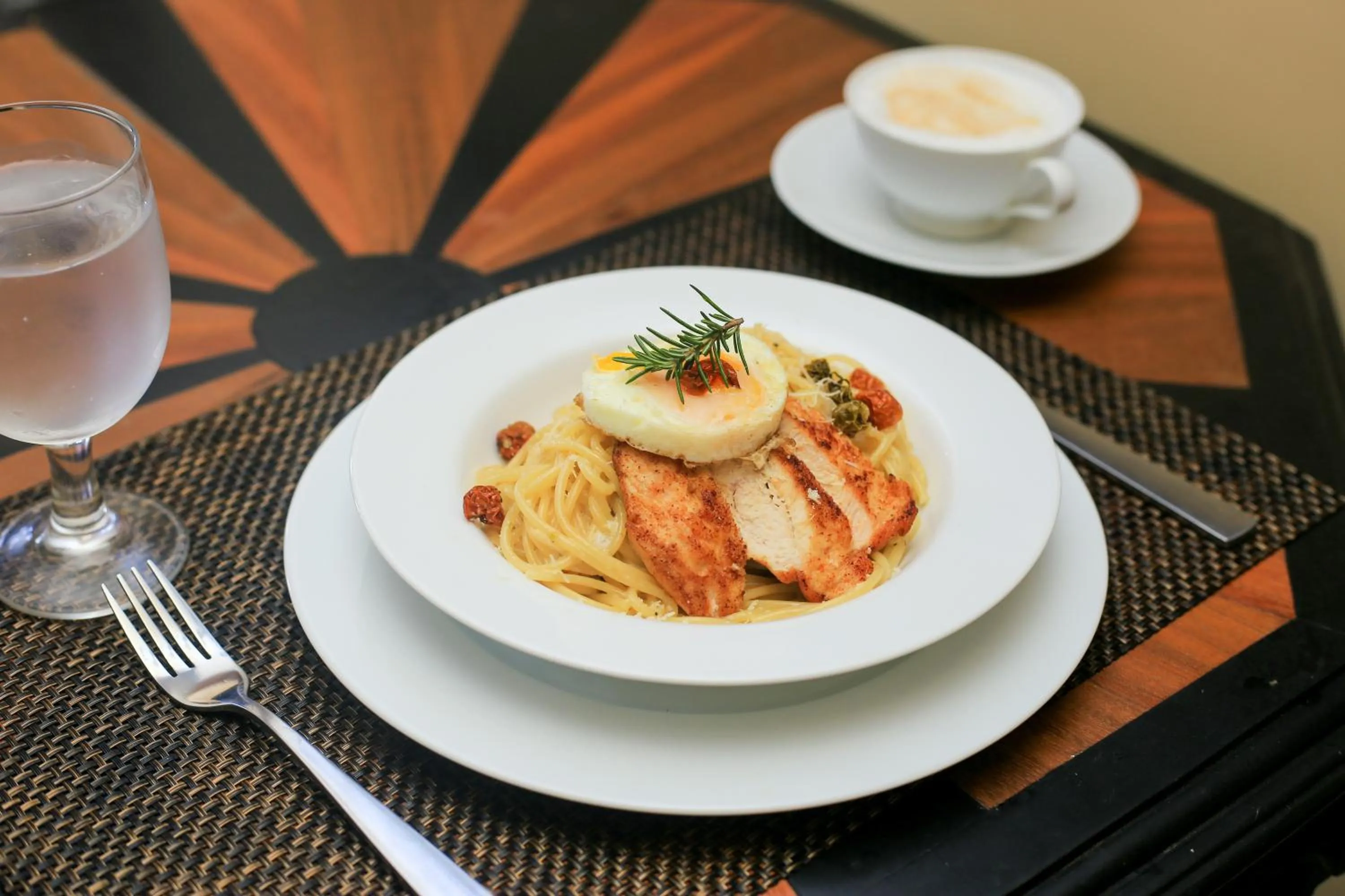 Breakfast in The Forest and Lake by Schofieldshire