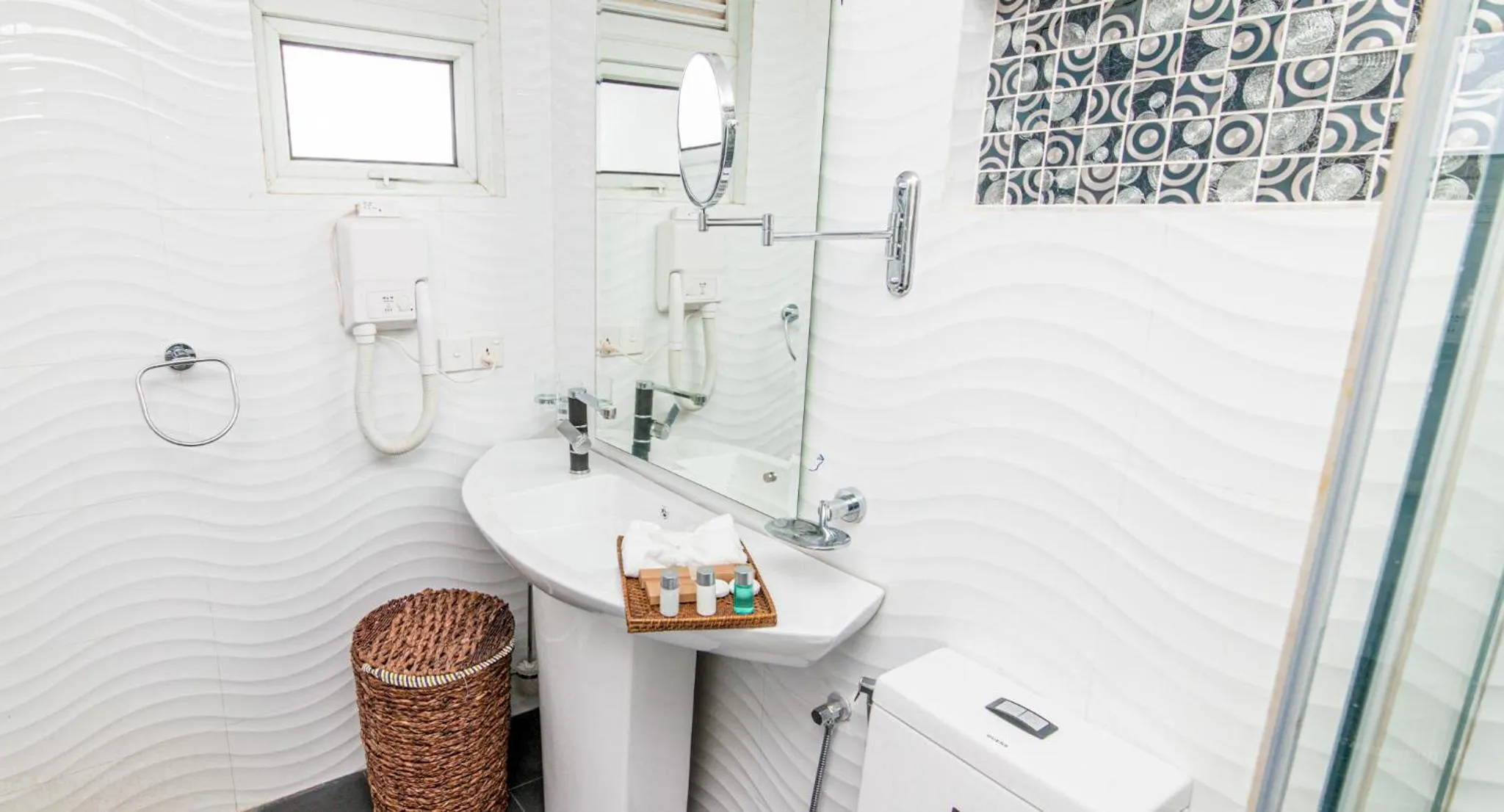 Bathroom in The Forest and Lake by Schofieldshire