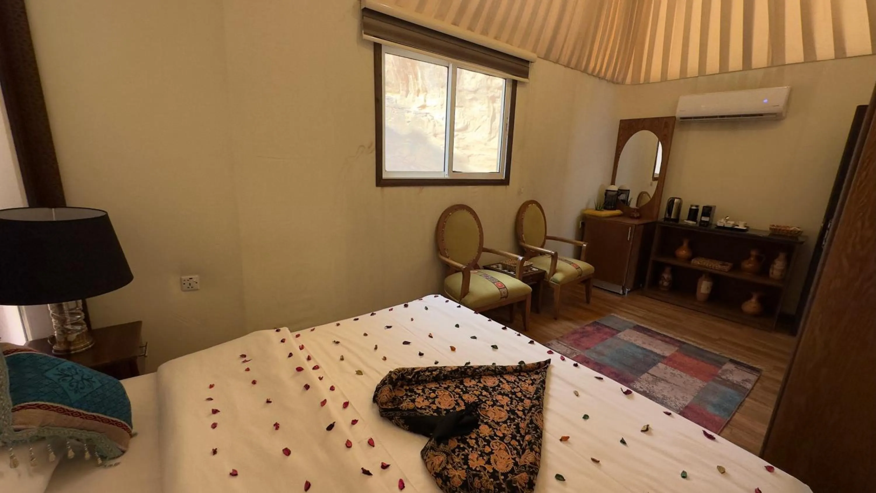 Bed in Mazayen Rum Camp