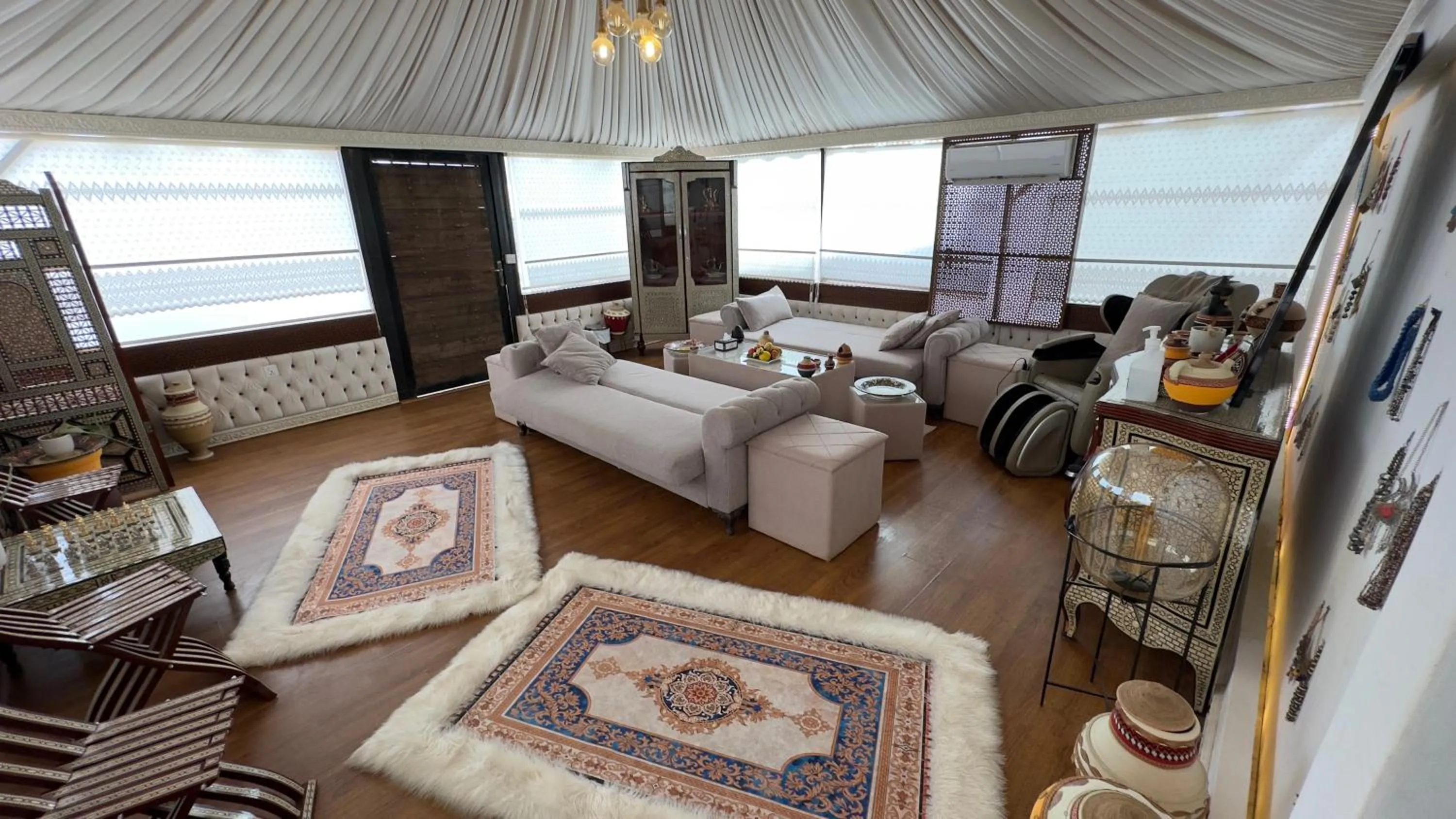 Bed in Mazayen Rum Camp