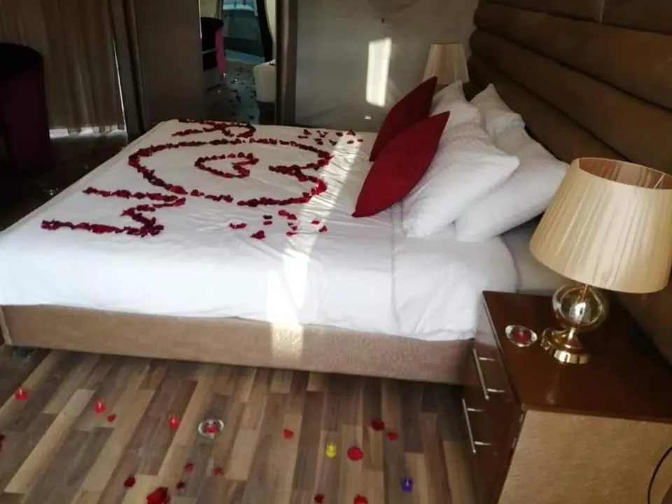 Bed in Mazayen Rum Camp