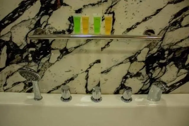 Bathroom in Mazayen Rum Camp