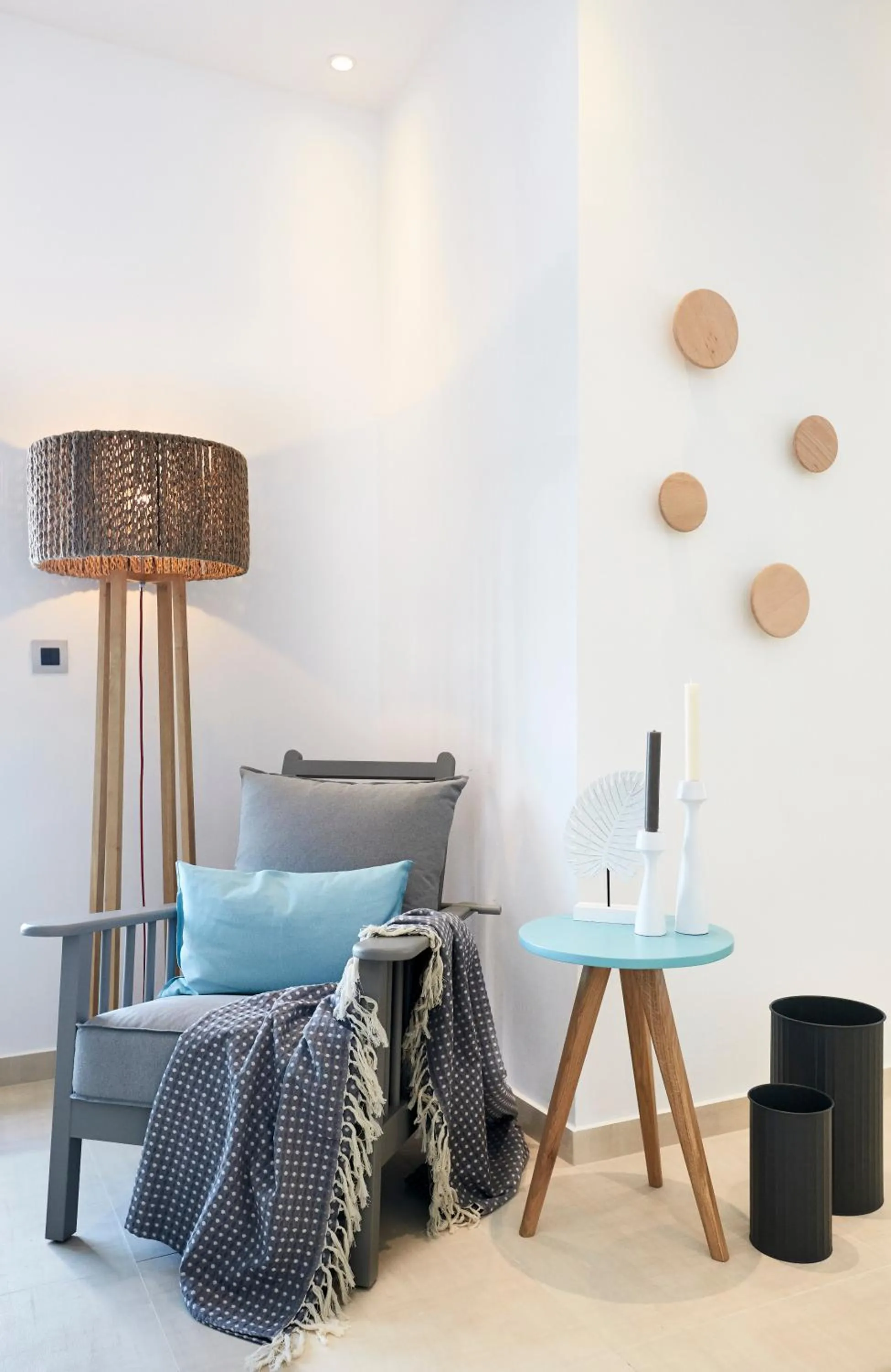 Time of day, Bed in Almyriki Beach Villa