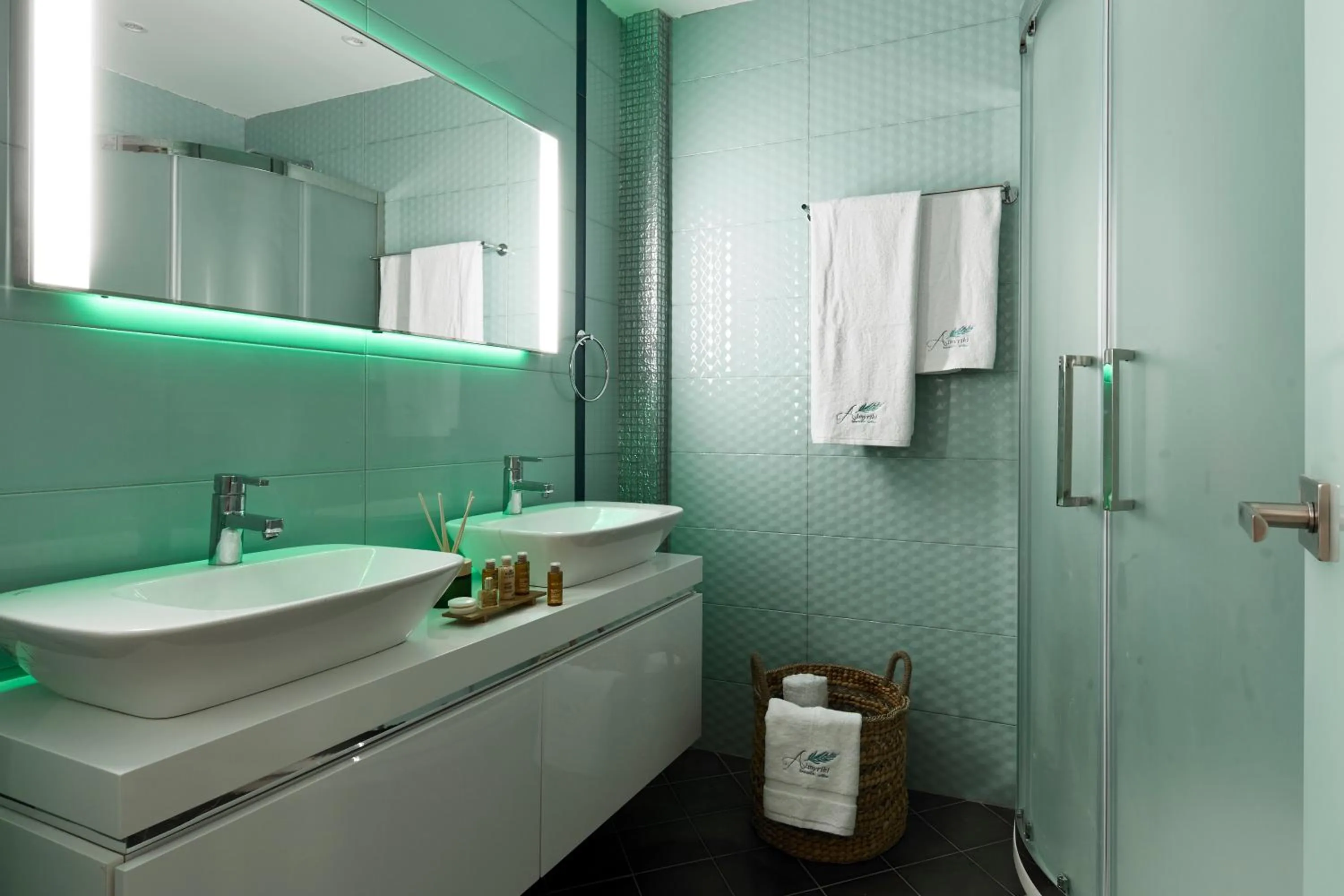 Time of day in Almyriki Beach Villa