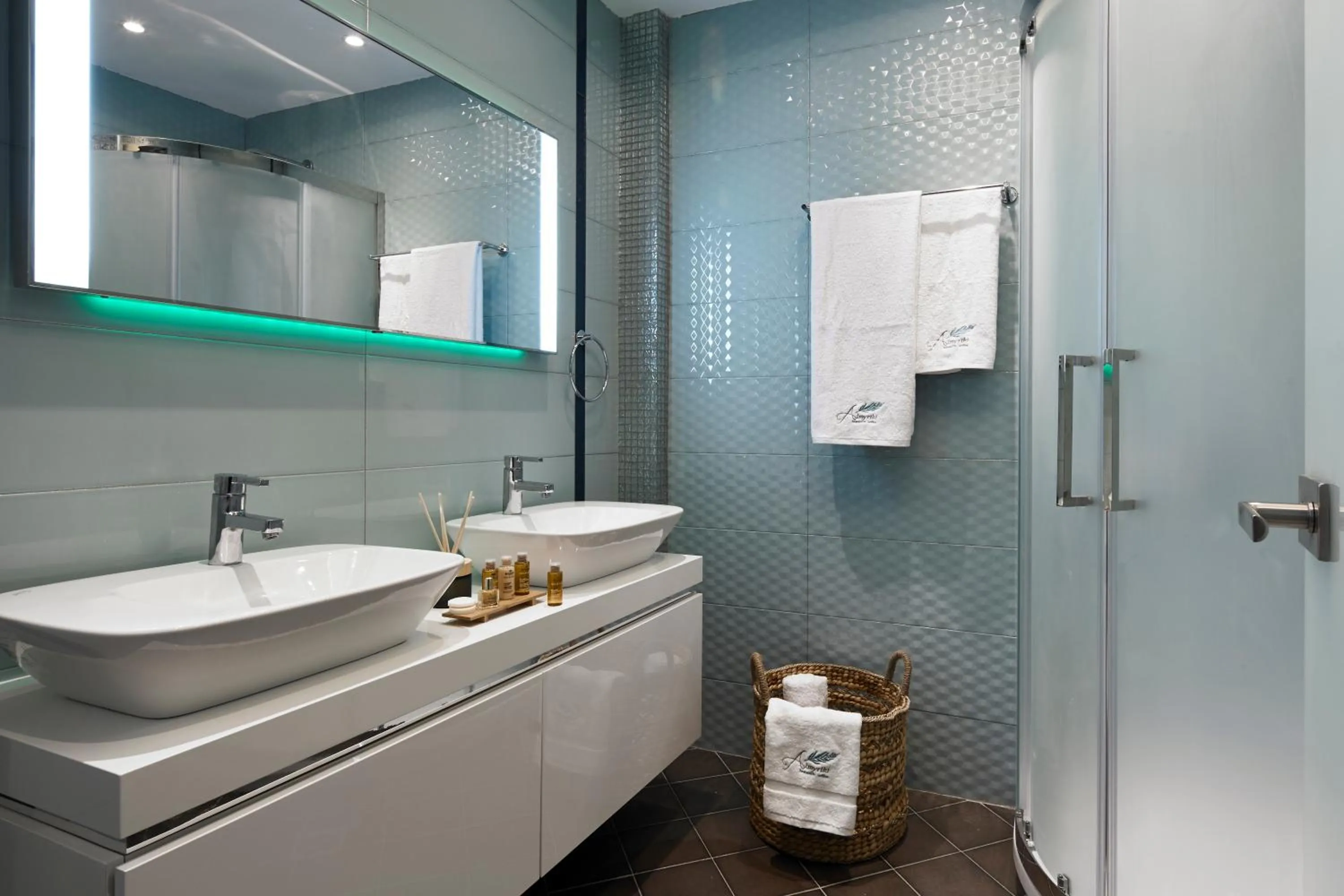 Time of day in Almyriki Beach Villa